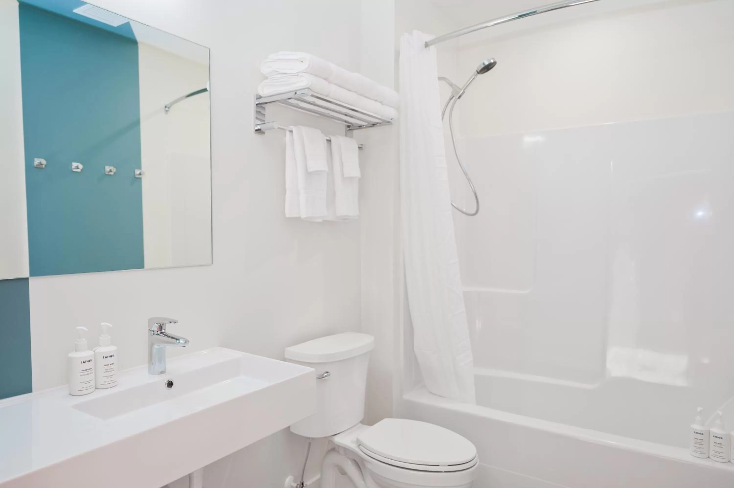 Bathroom in Skyview Hotel