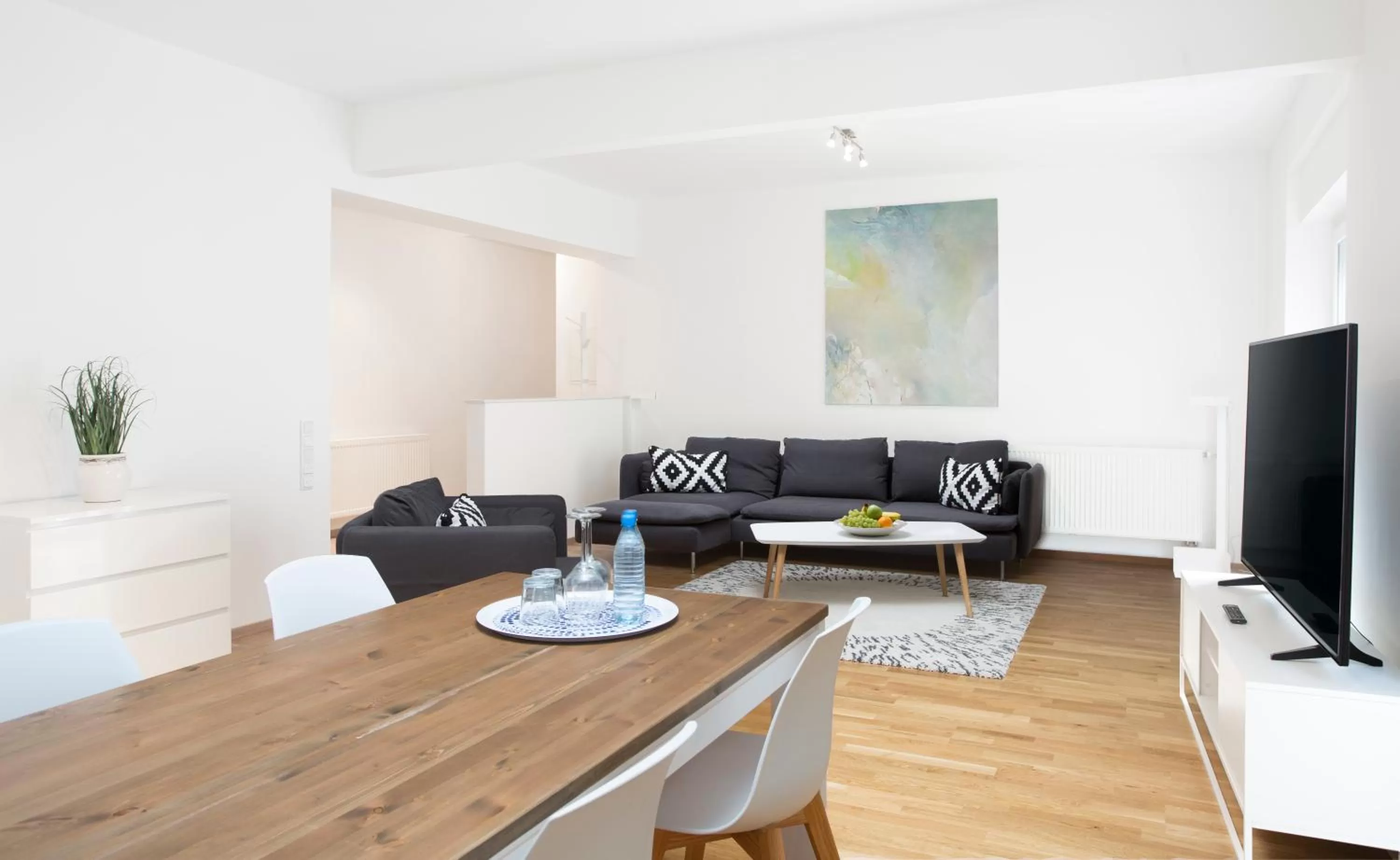 Living room in Victoria Apartments