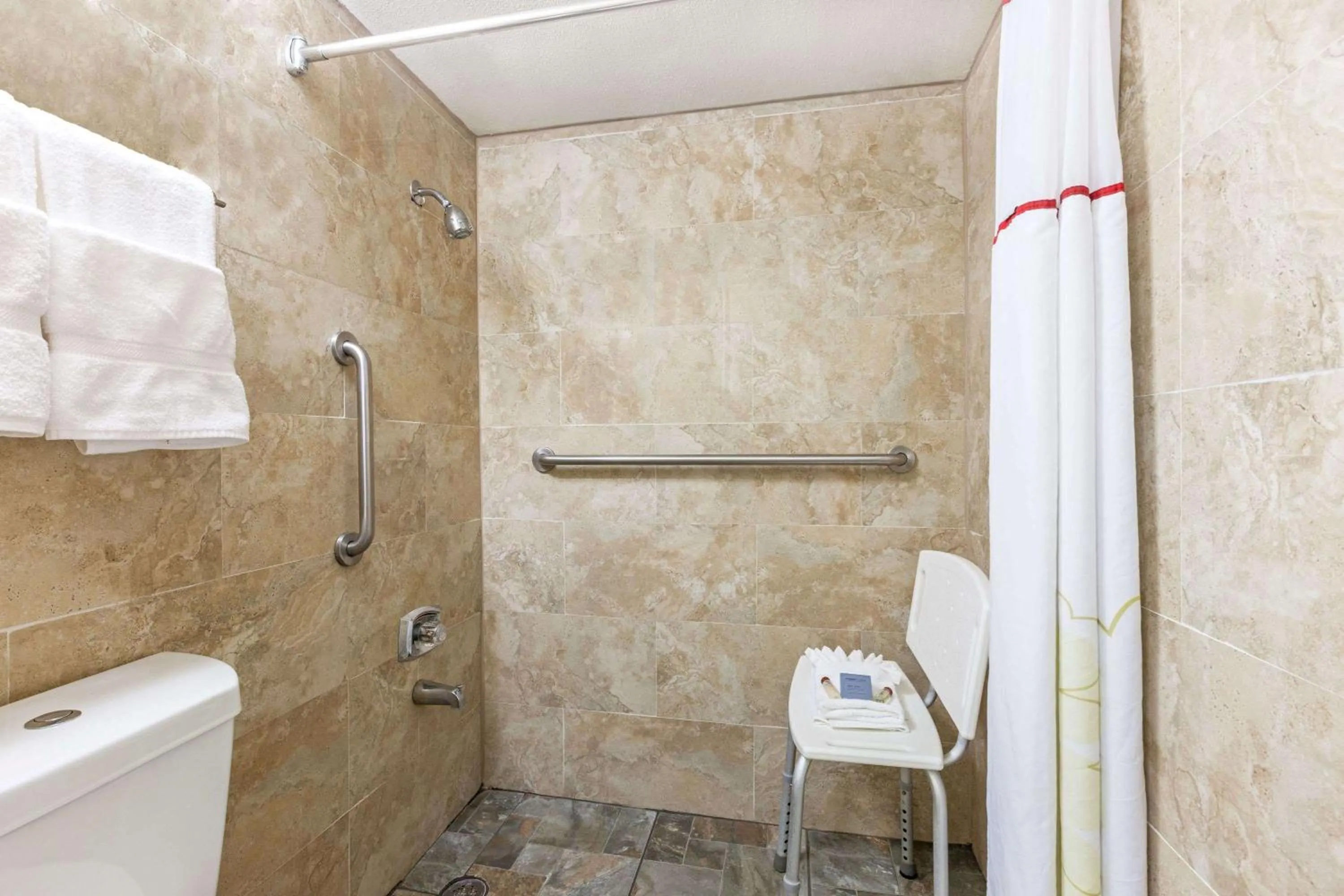 Shower in Hawthorn Extended Stay by Wyndham Richardson