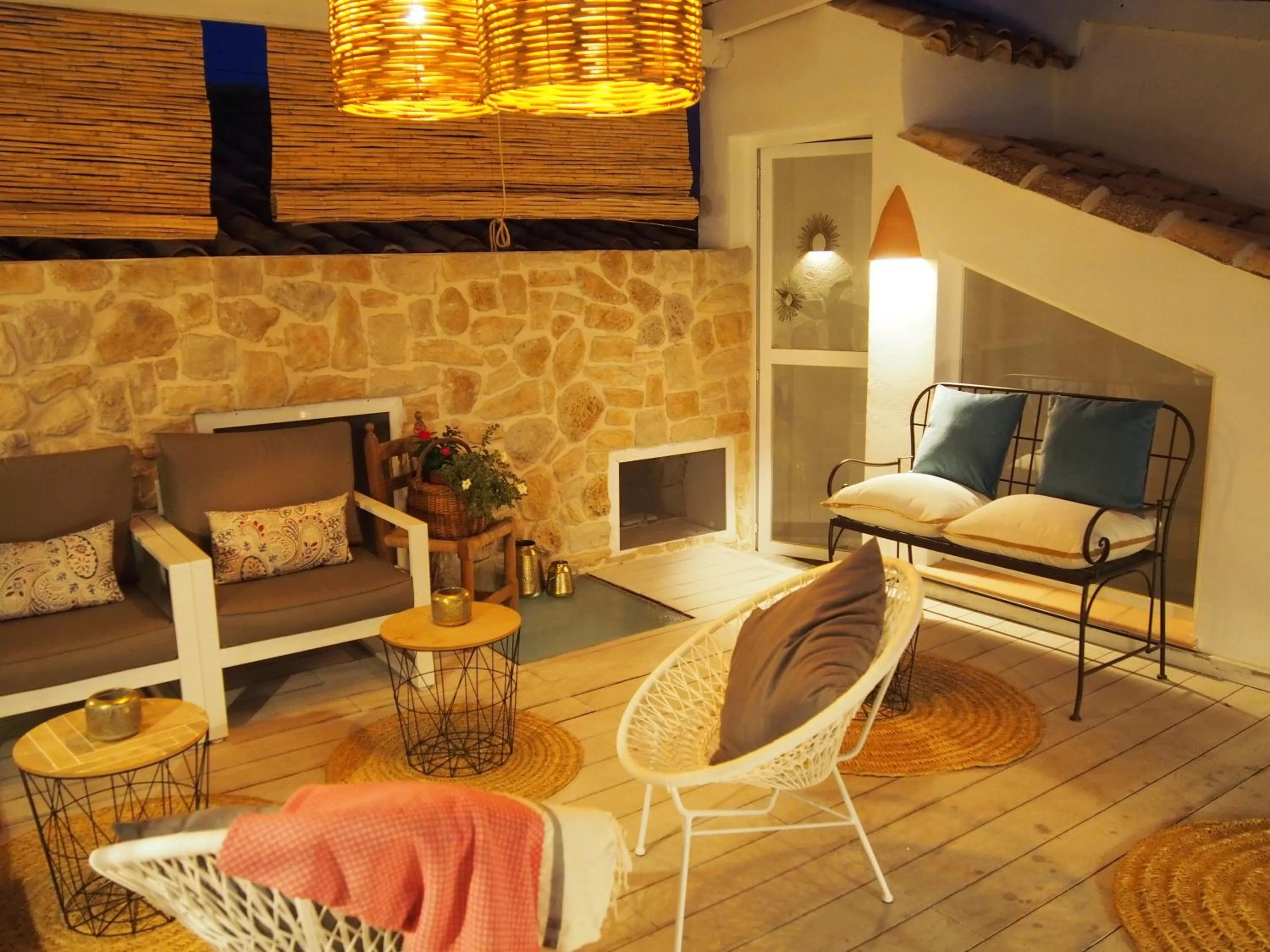 Patio in Hotel Abaco Altea