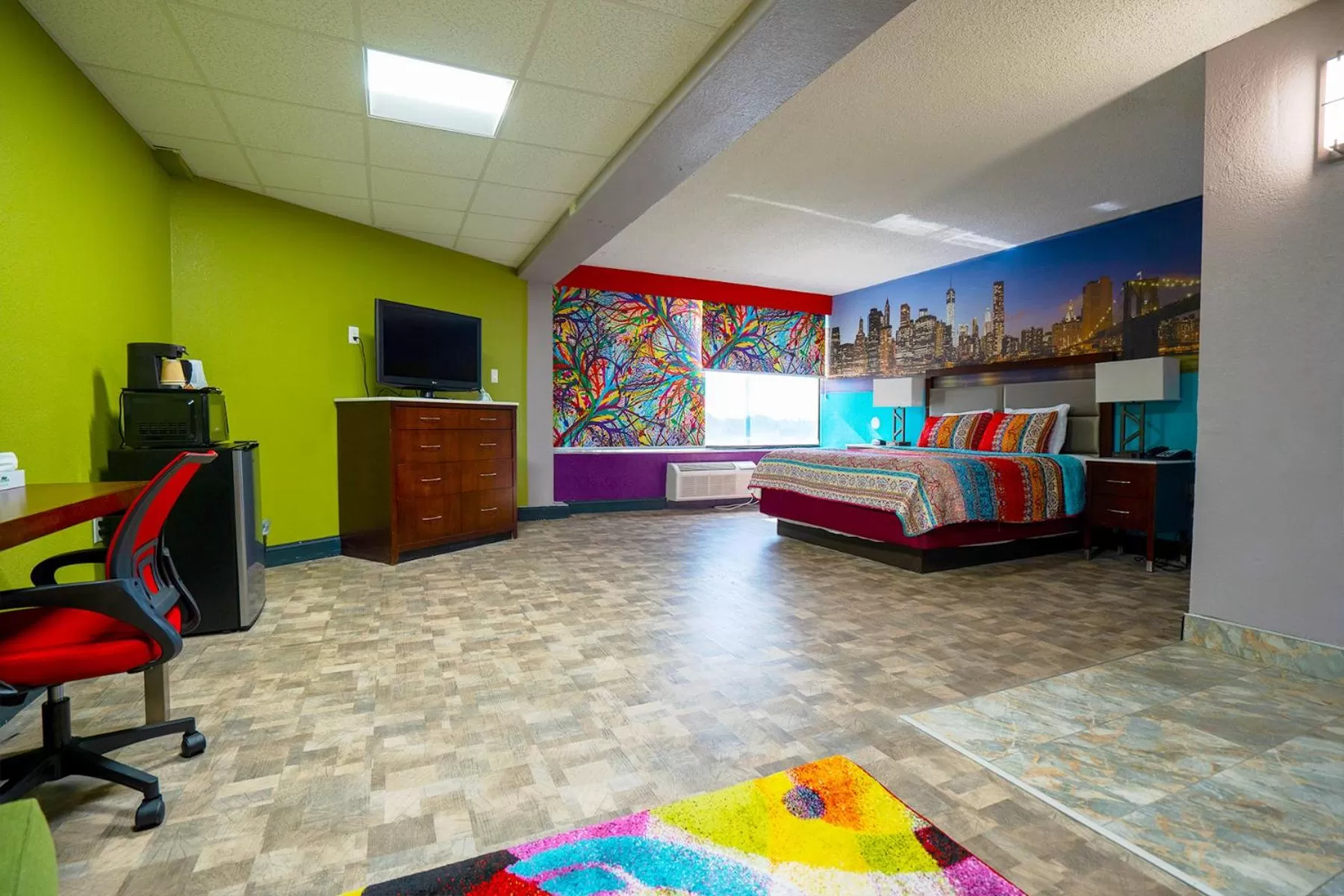 Bedroom, Bed in Philly Inn & Suites