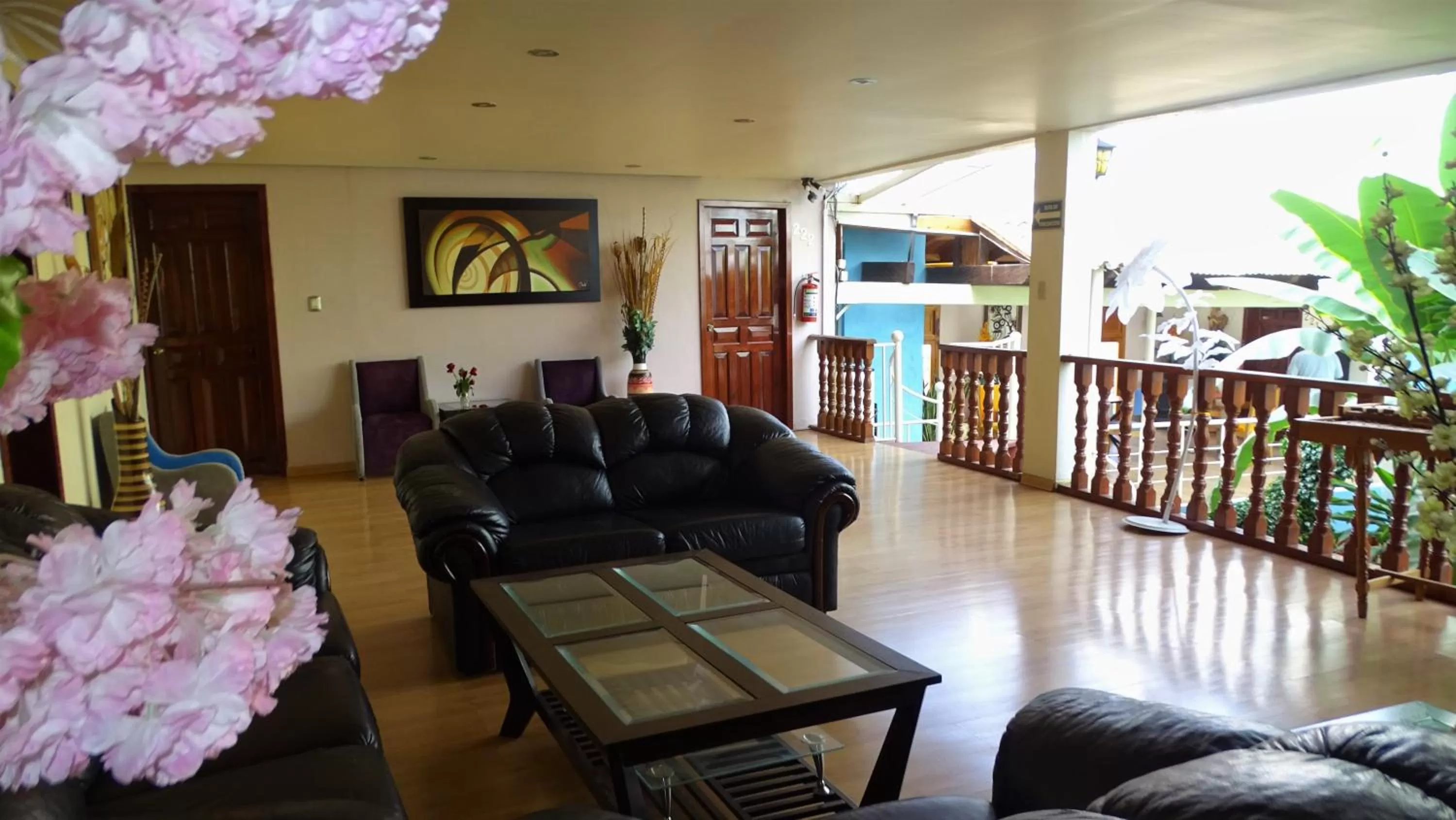 Seating area in Hotel Barrio Antiguo