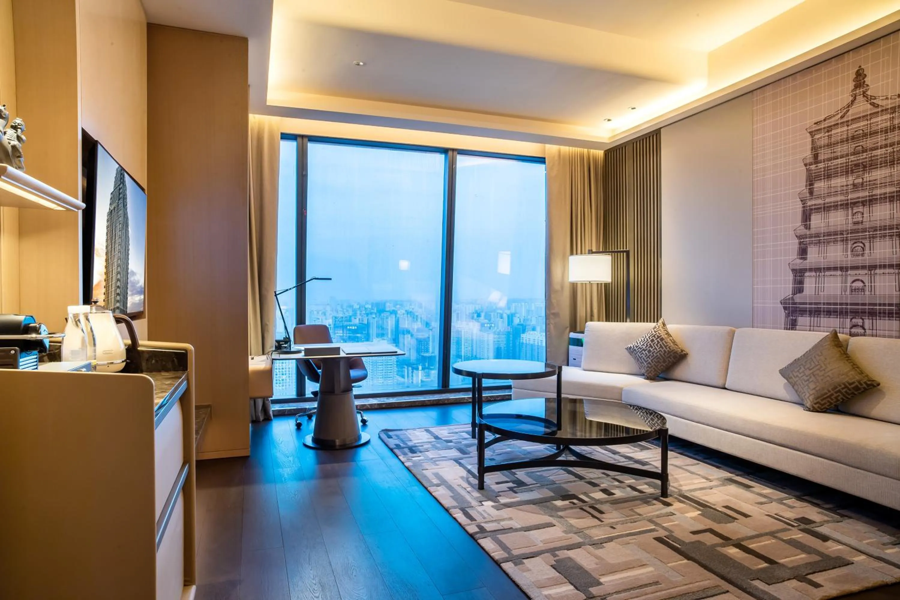 Living room in JW Marriott Hotel Xi'an