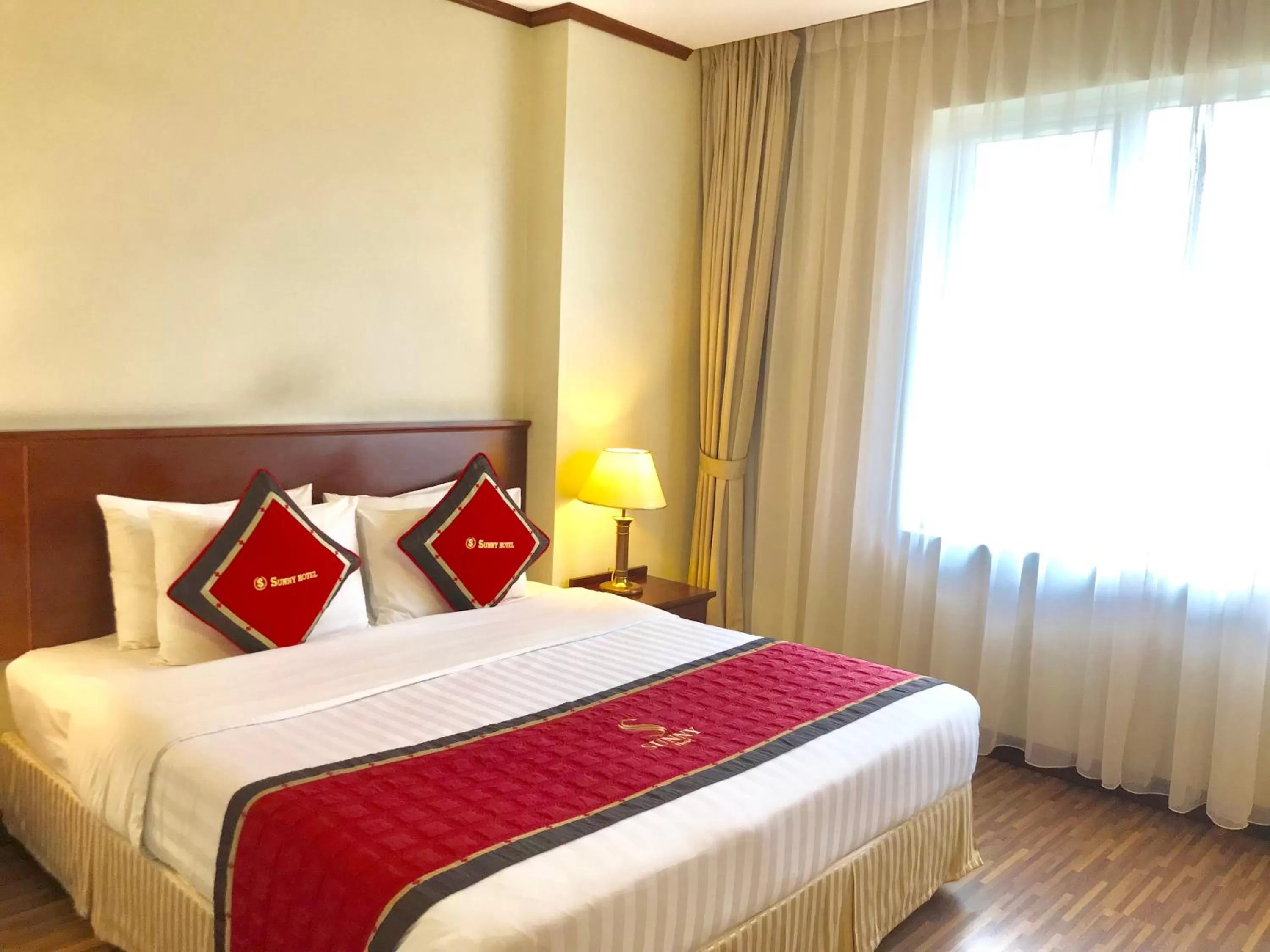 Bed in HANZ Sunny 2 Hotel Hanoi