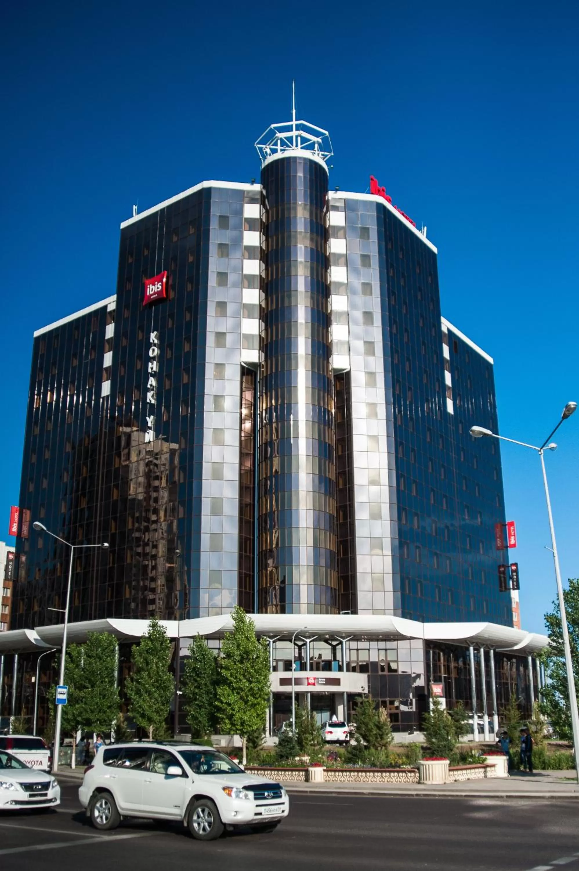 Facade/entrance in Ibis Astana
