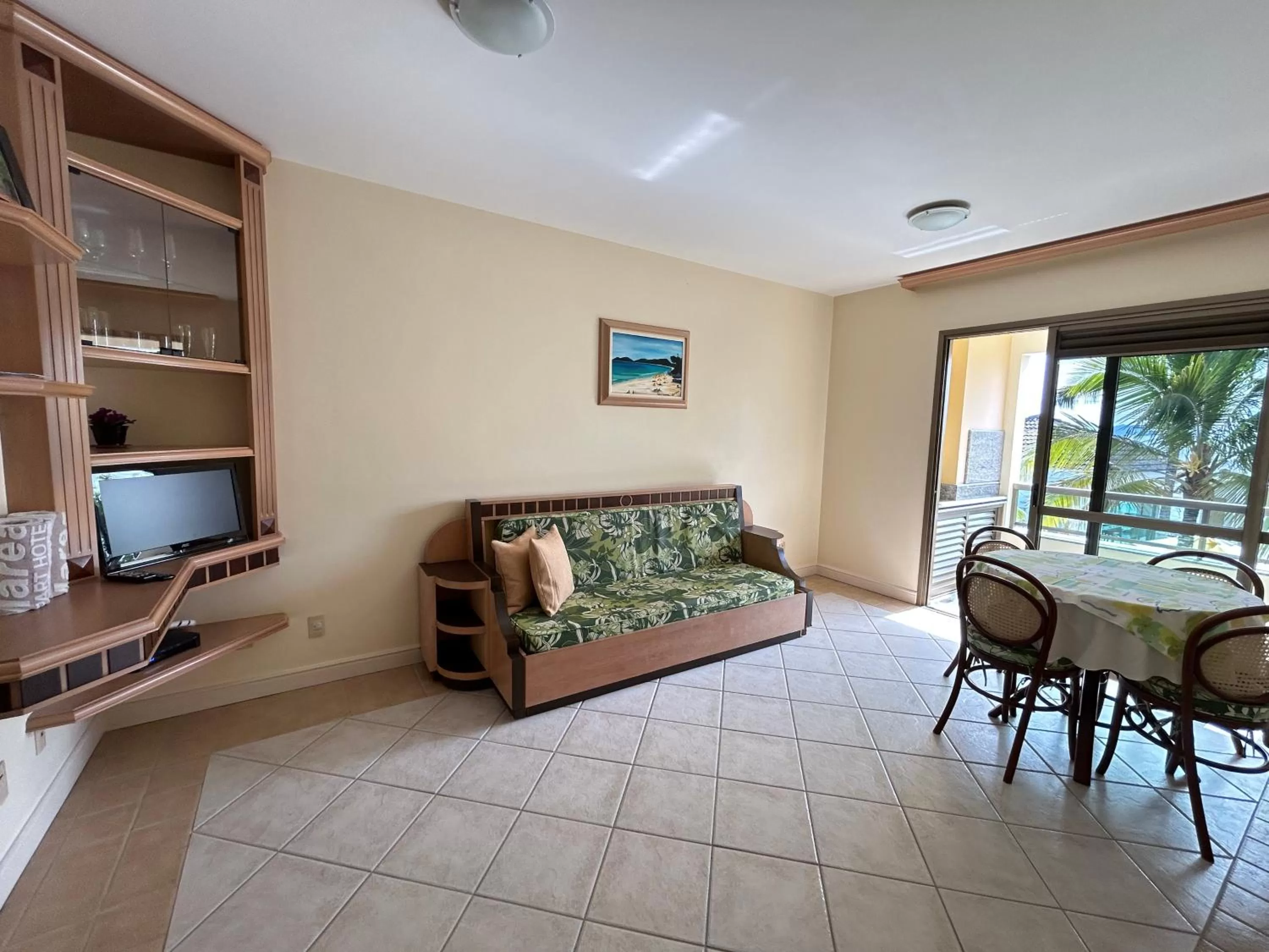 Living room, Seating Area in Golfinhos Apart Hotel