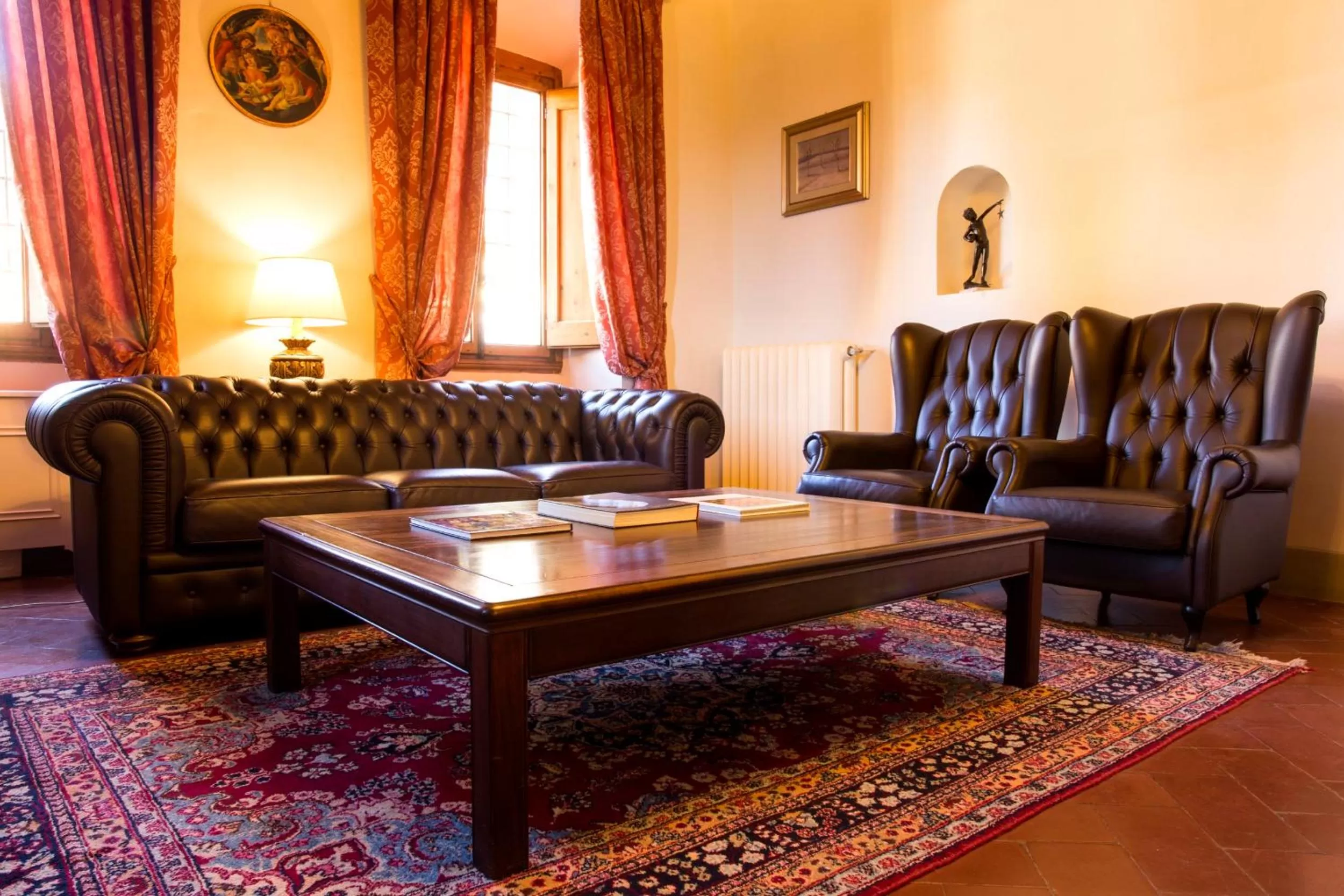 Library in Art Hotel Villa Agape - Place of Charme