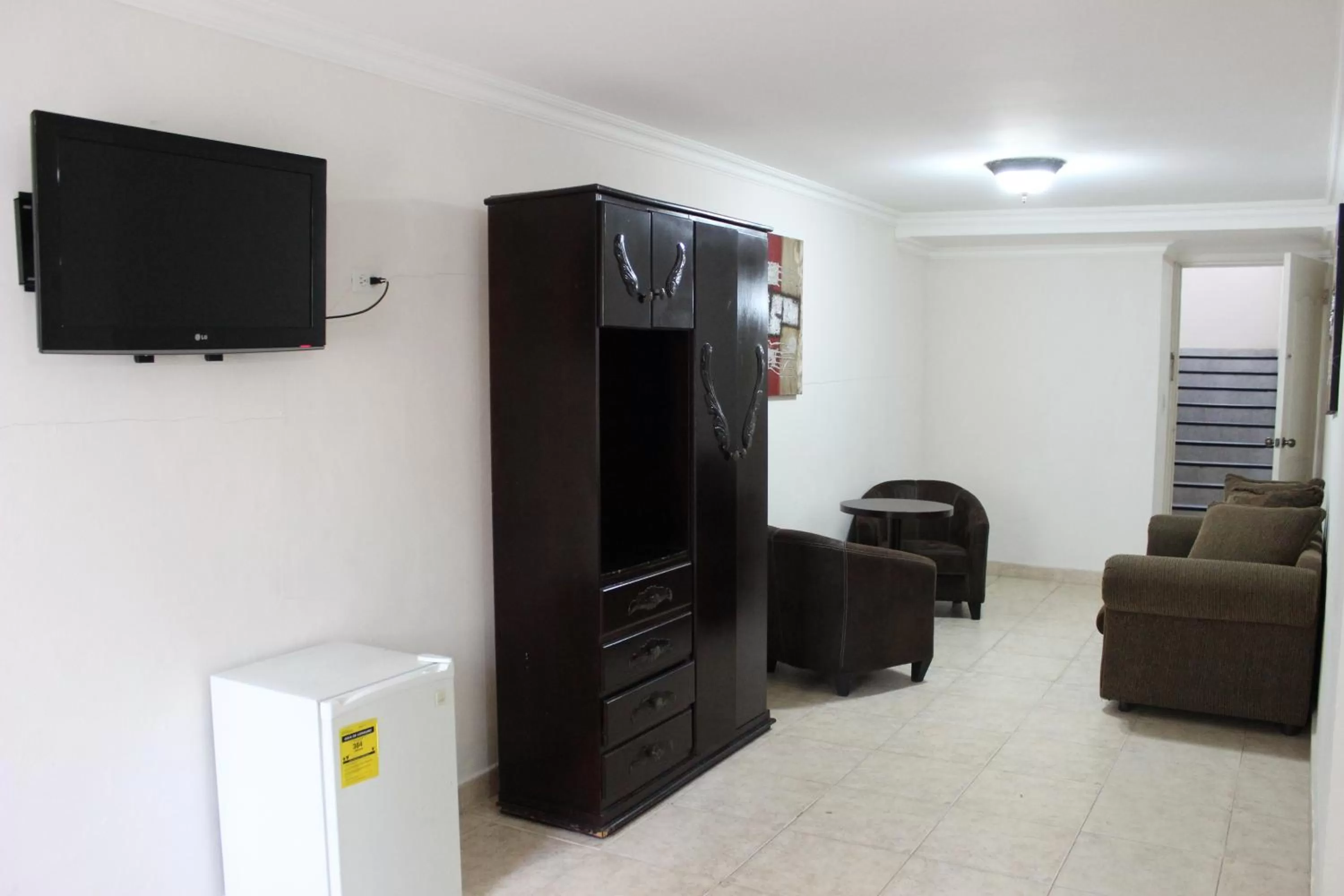 Seating area in Hotel Parador