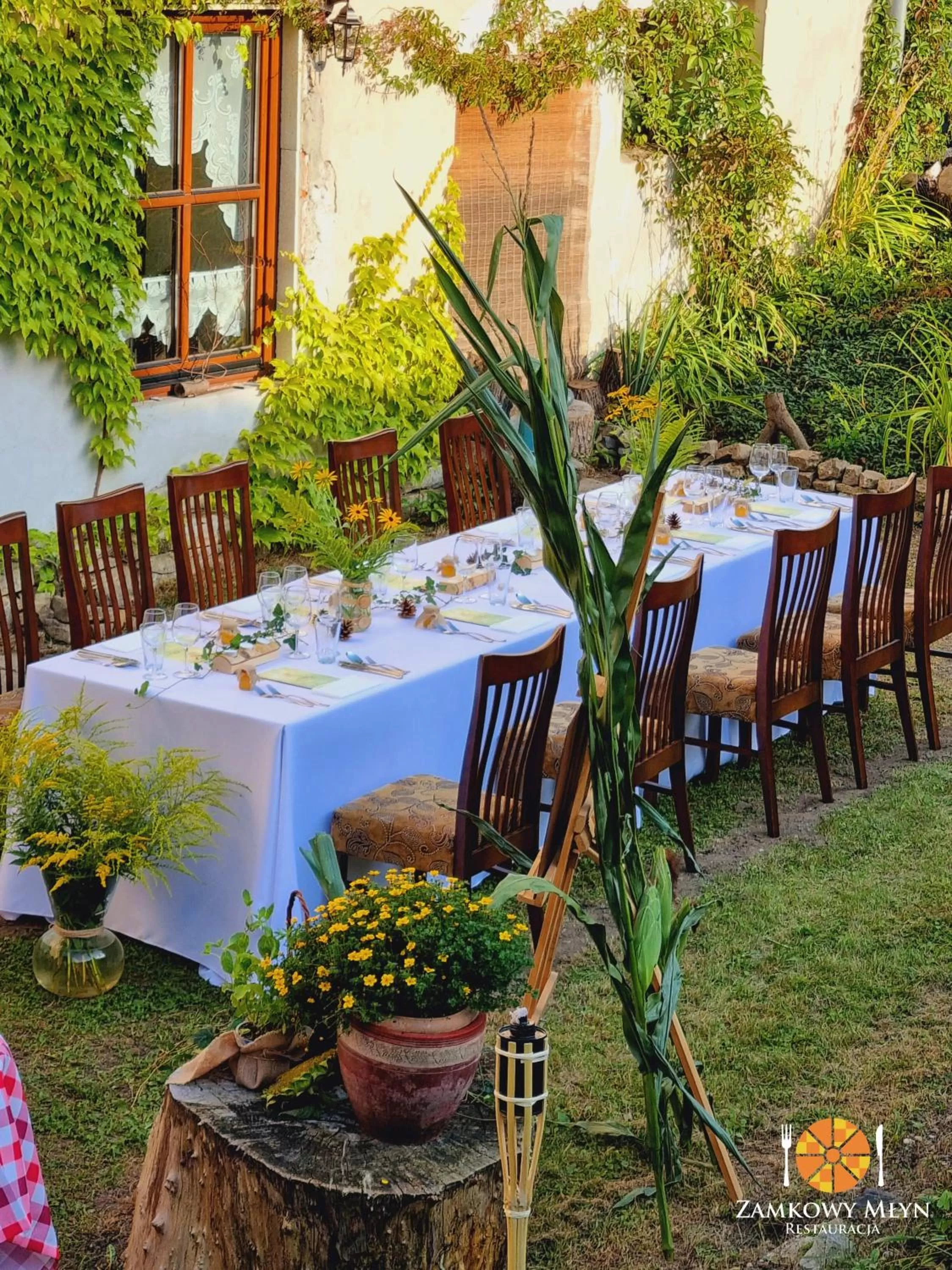 Garden in Hotel Zamkowy Młyn