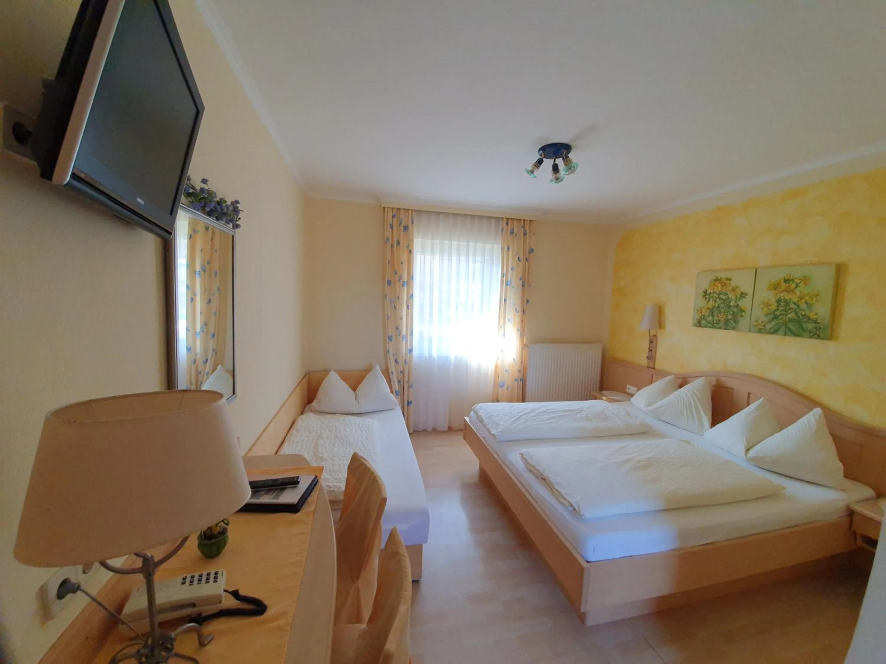 Photo of the whole room, Bed in Gasthof Hotel Zur Post