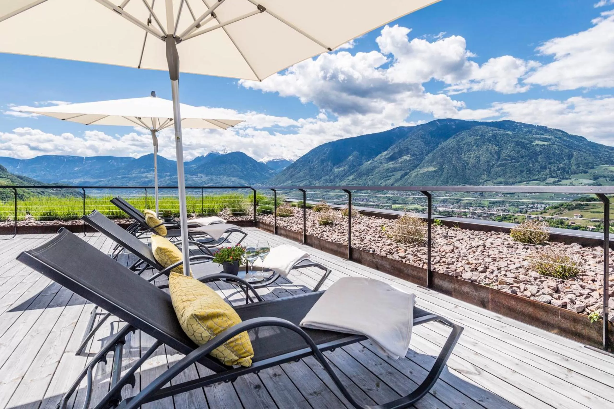 Decorative detail in Hotel Rosengarten (Schenna Resort)