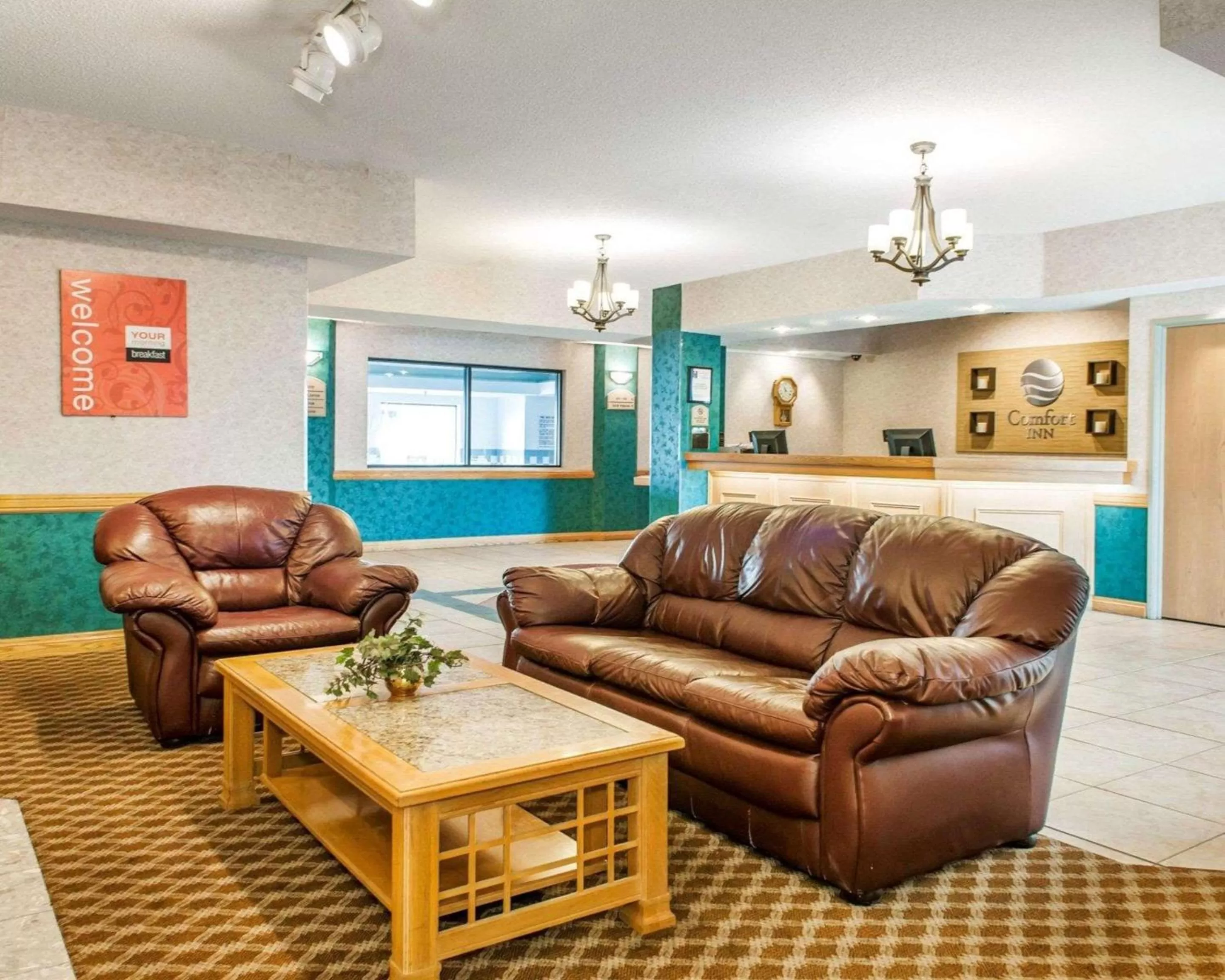 Lobby or reception in Comfort Inn Goshen