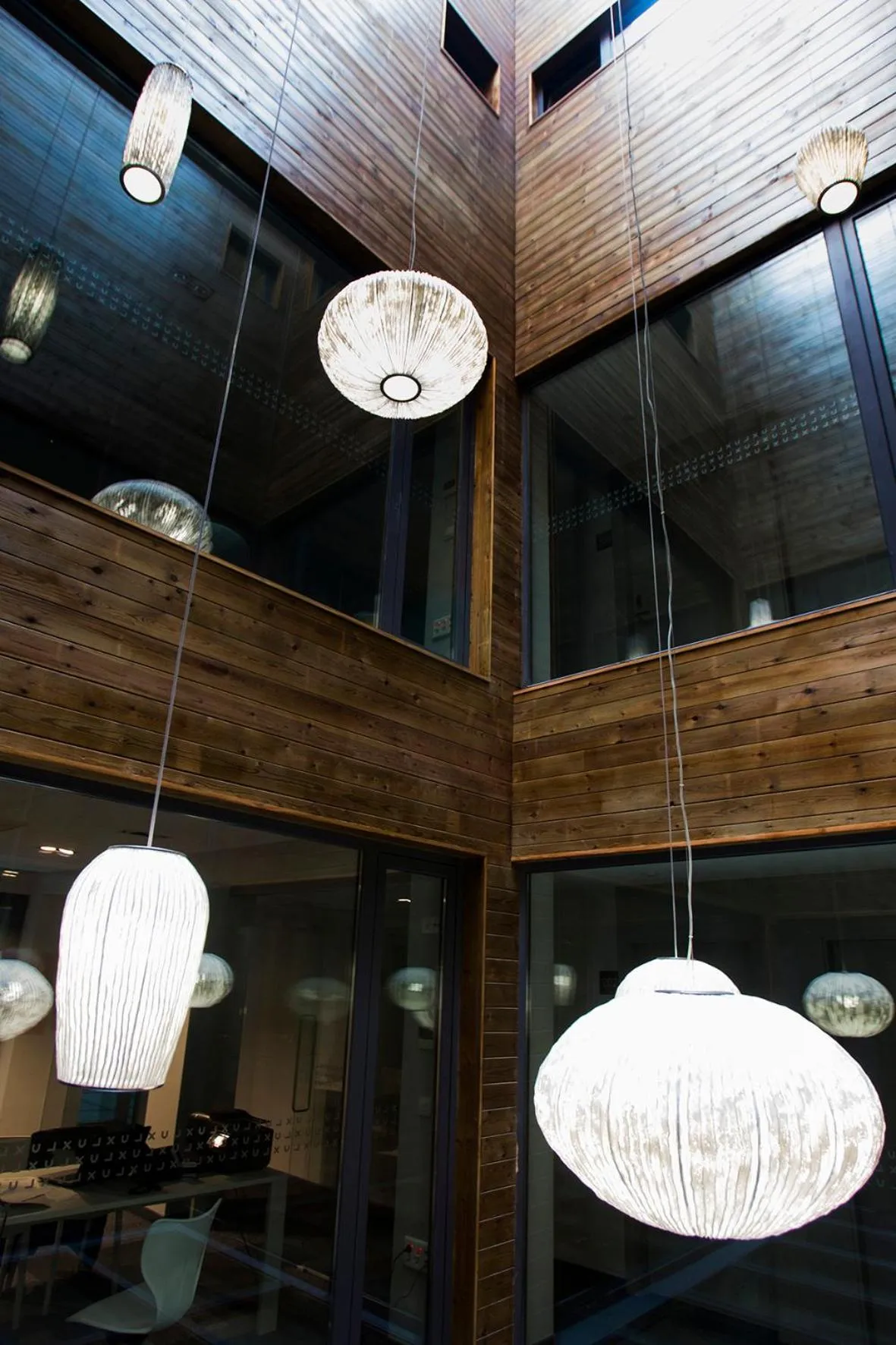 Patio in Hotel Lux Santiago