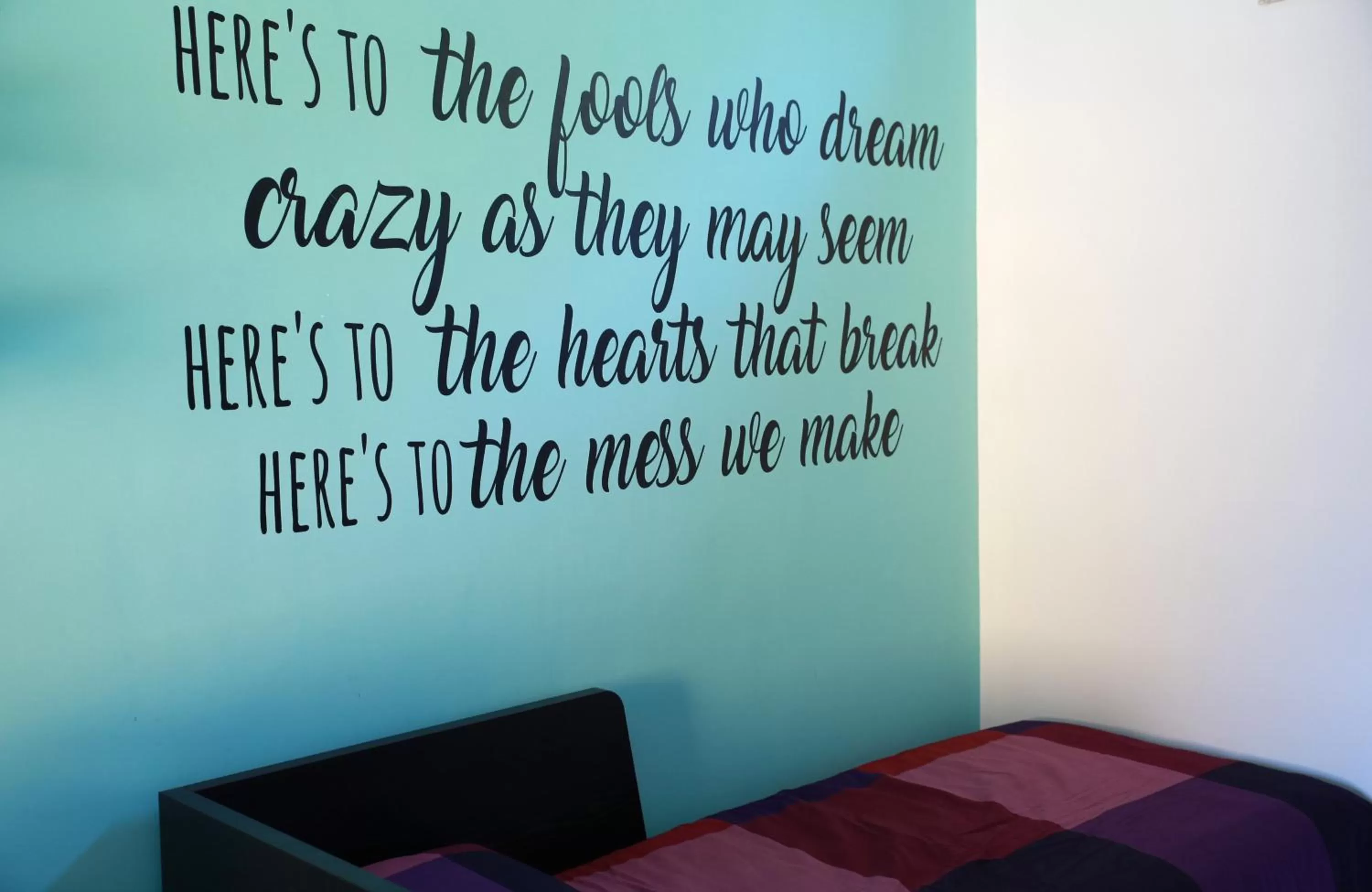 Bed in B&B La La Rose