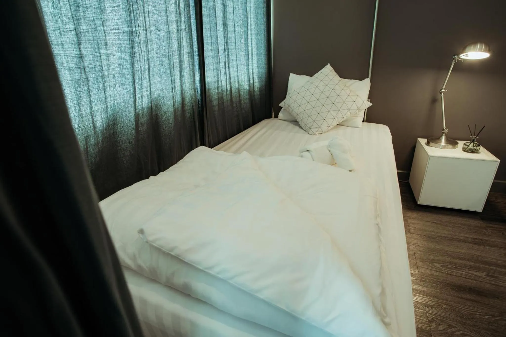 Bed in J Poshtel Chiangmai