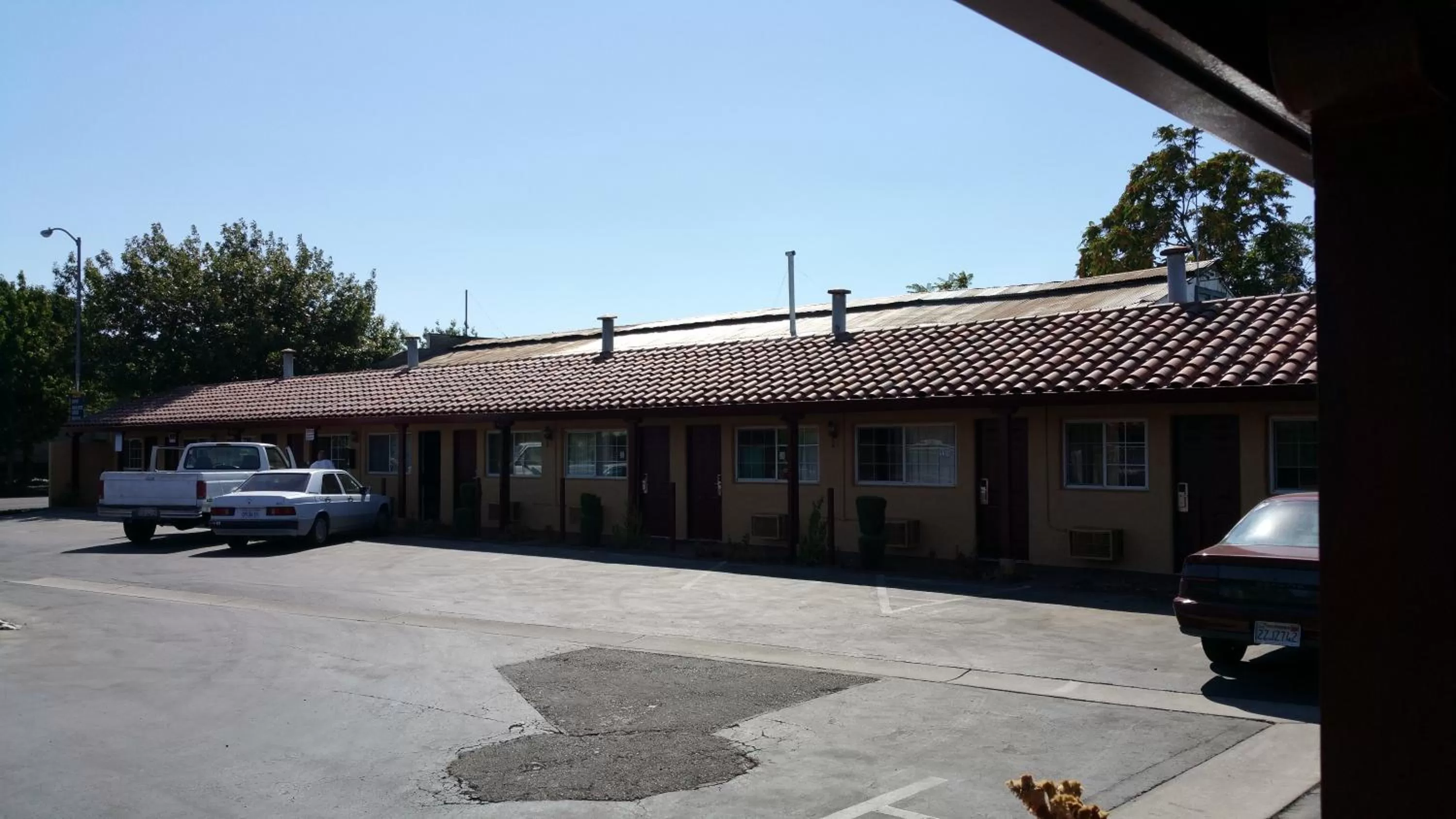 Property building in Slumber Motel