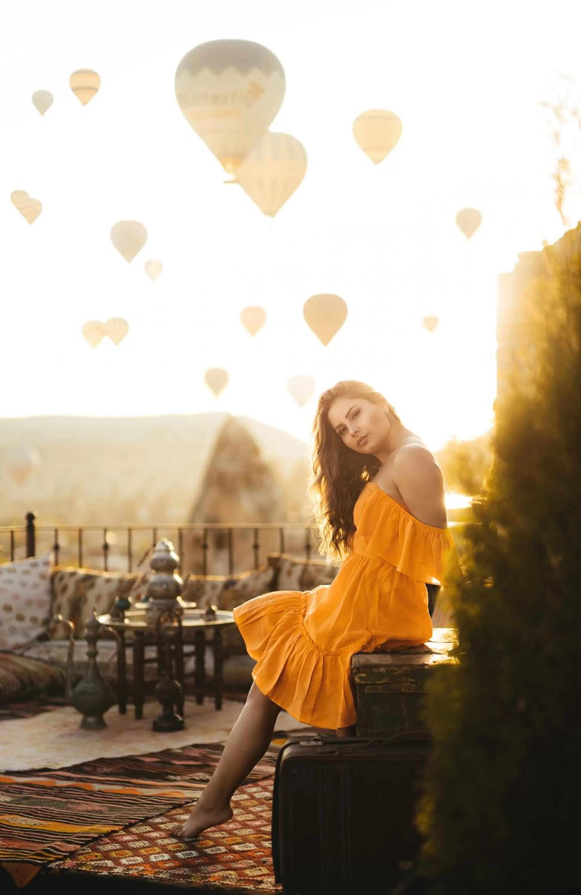 group of guests in Zara Cave Hotel