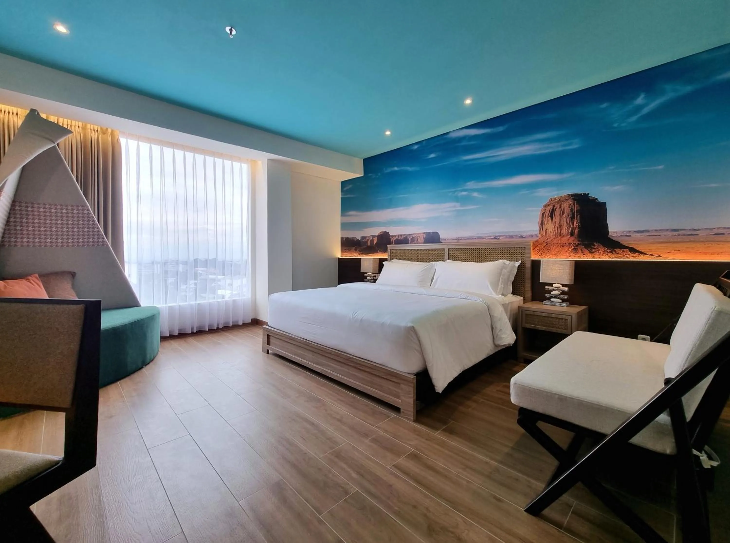 Bedroom, Bed in Hemangini Hotel Bandung