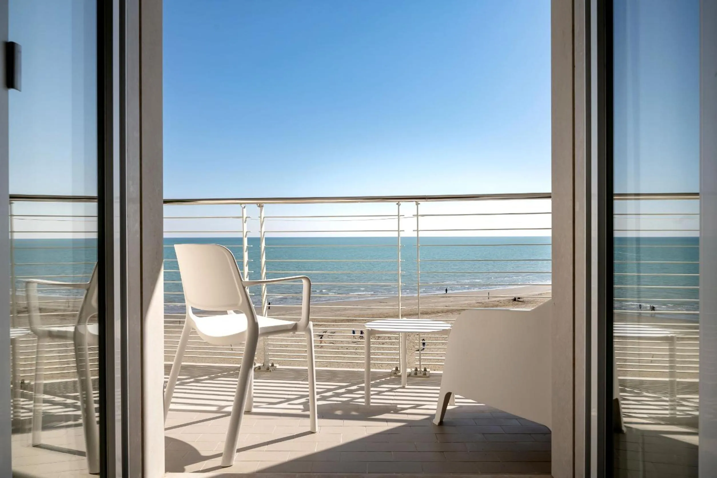 Patio in Hotel Marco Polo