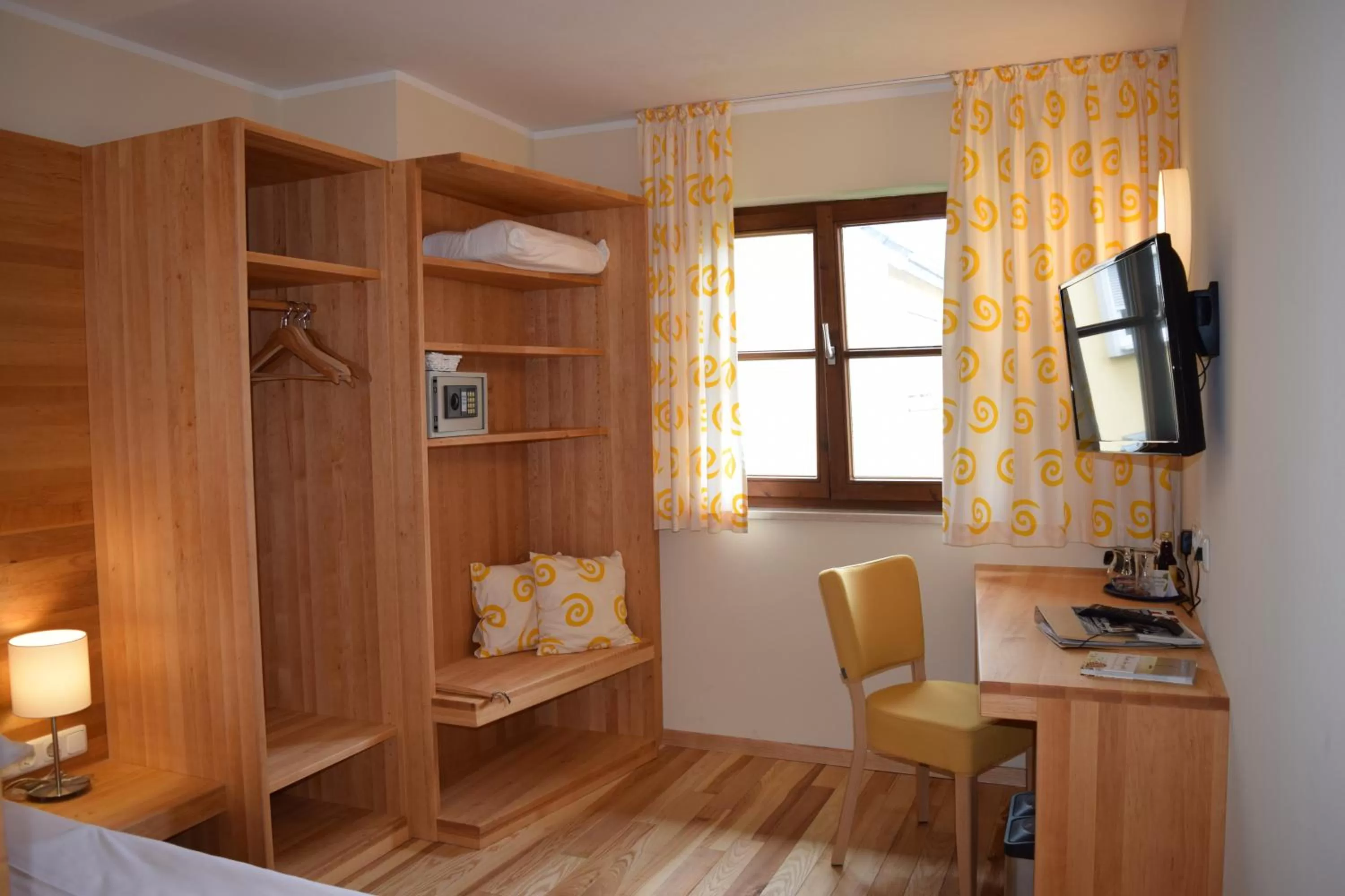 Photo of the whole room, Bed in BIO Hotel Bayerischer Wirt Augsburg