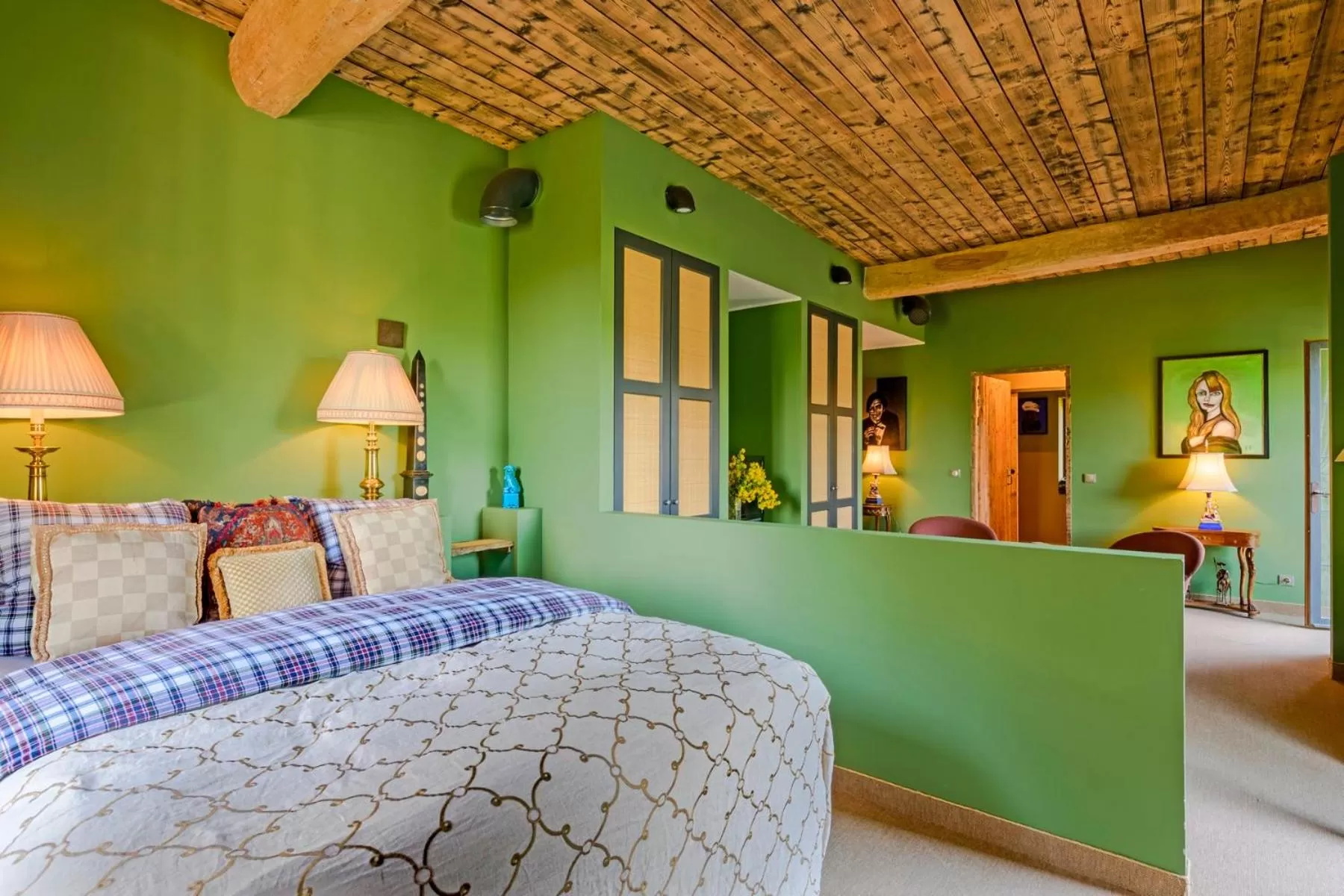 Bedroom, Bed in Bastide de Bellegarde