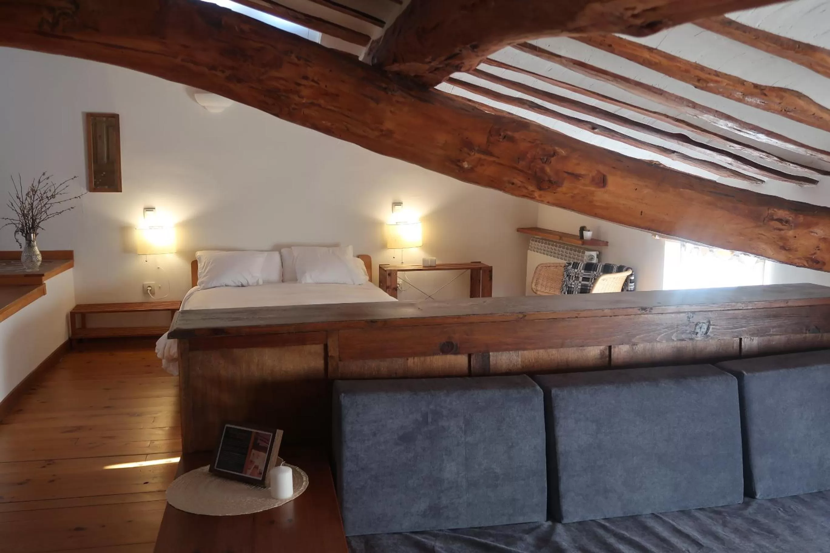 Bedroom, Kitchen/Kitchenette in Casa Barría