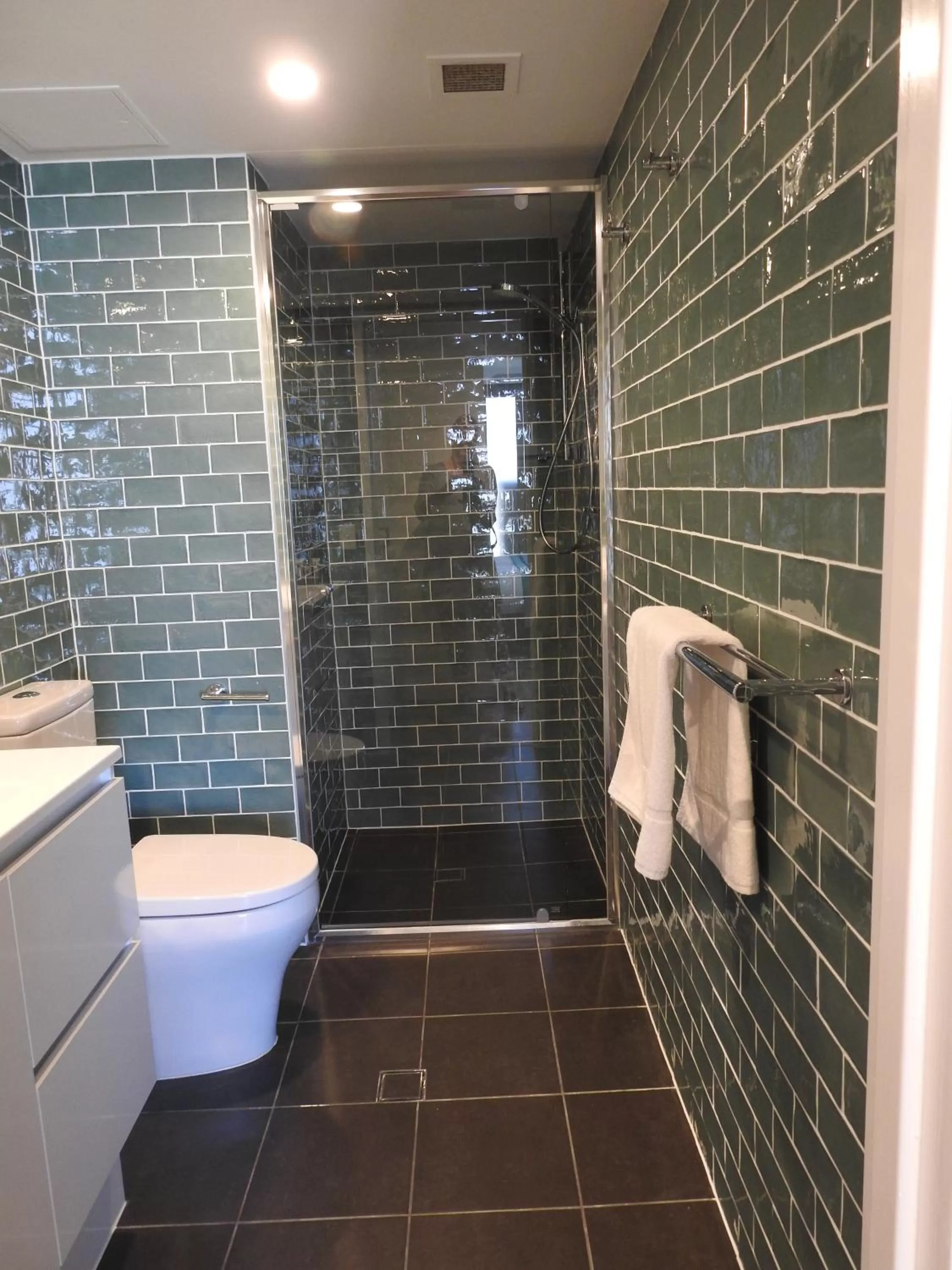 Shower in Albatross North Apartments