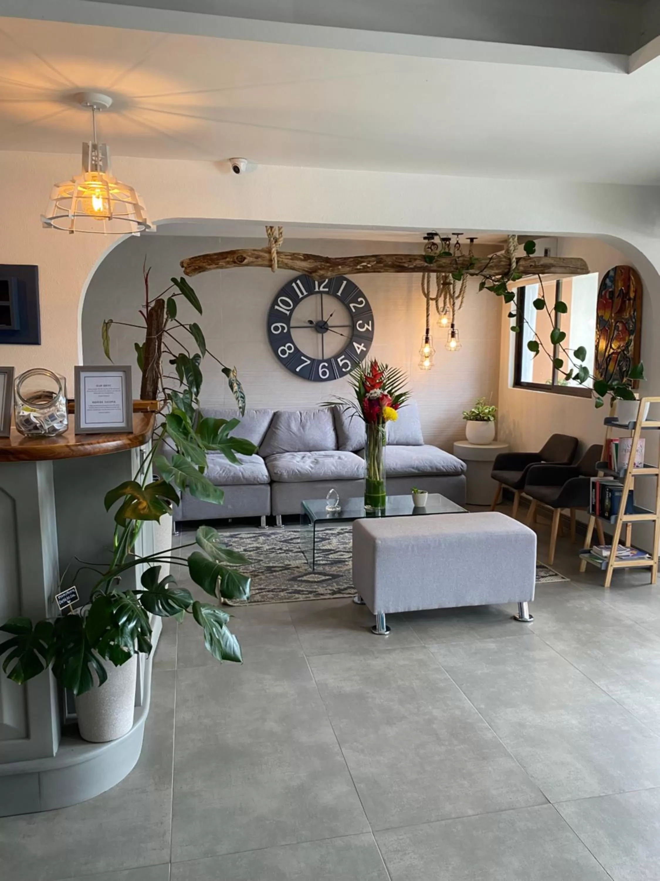 Lobby or reception in Berlor Airport Inn