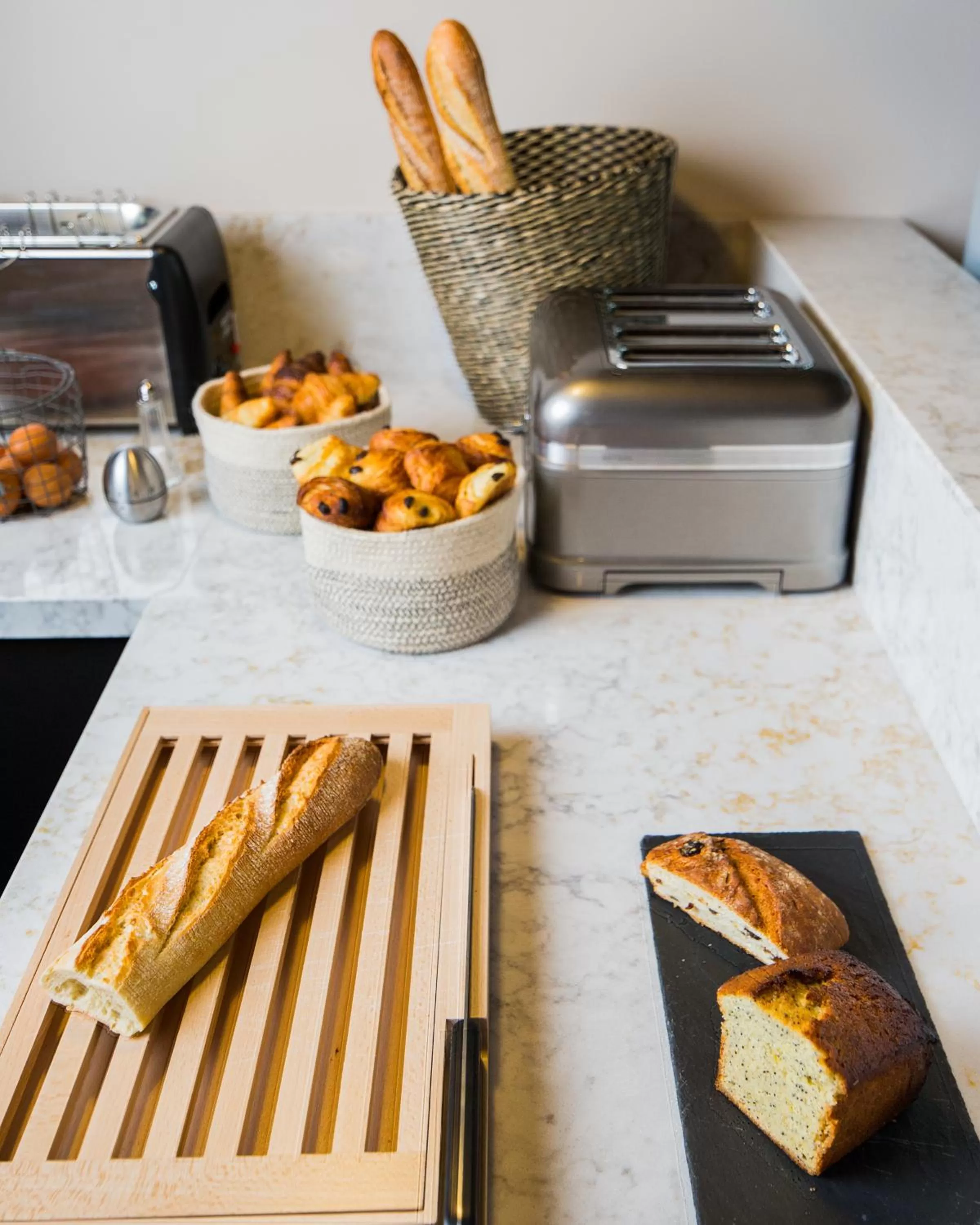 Buffet breakfast in ibis Styles Laval Centre Gare