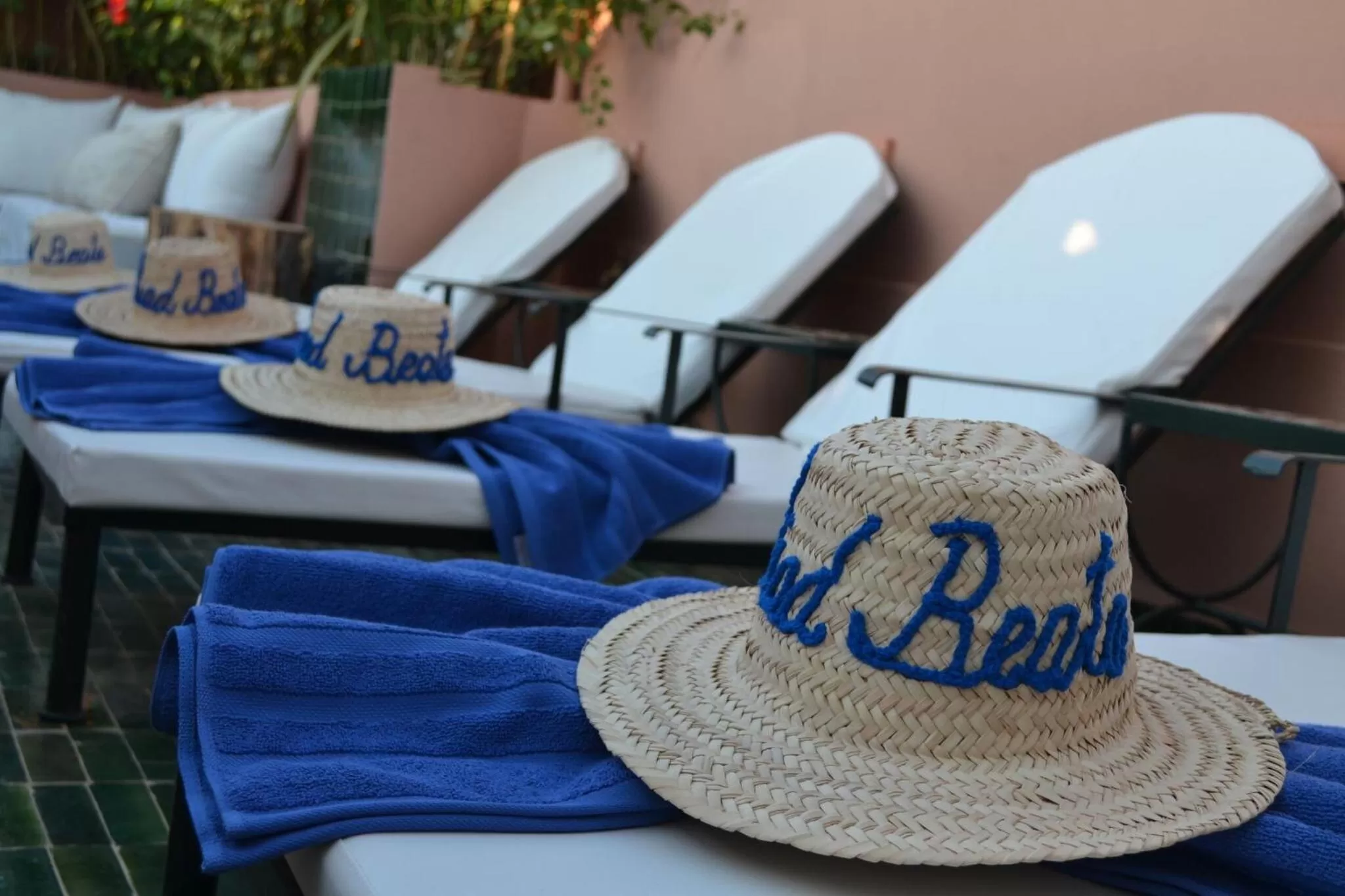 Patio in Riad Beata Bed & Breakfast