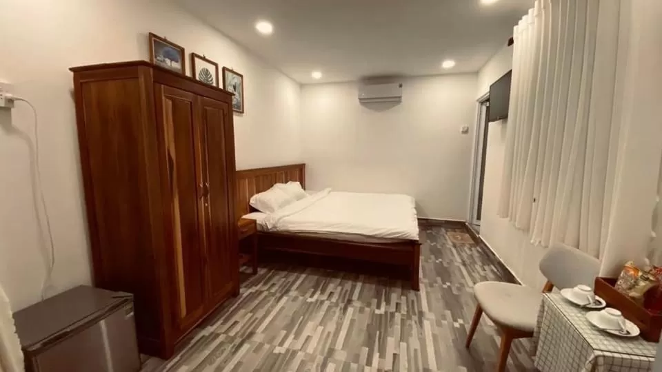 Bed in Hoang Phuc resort