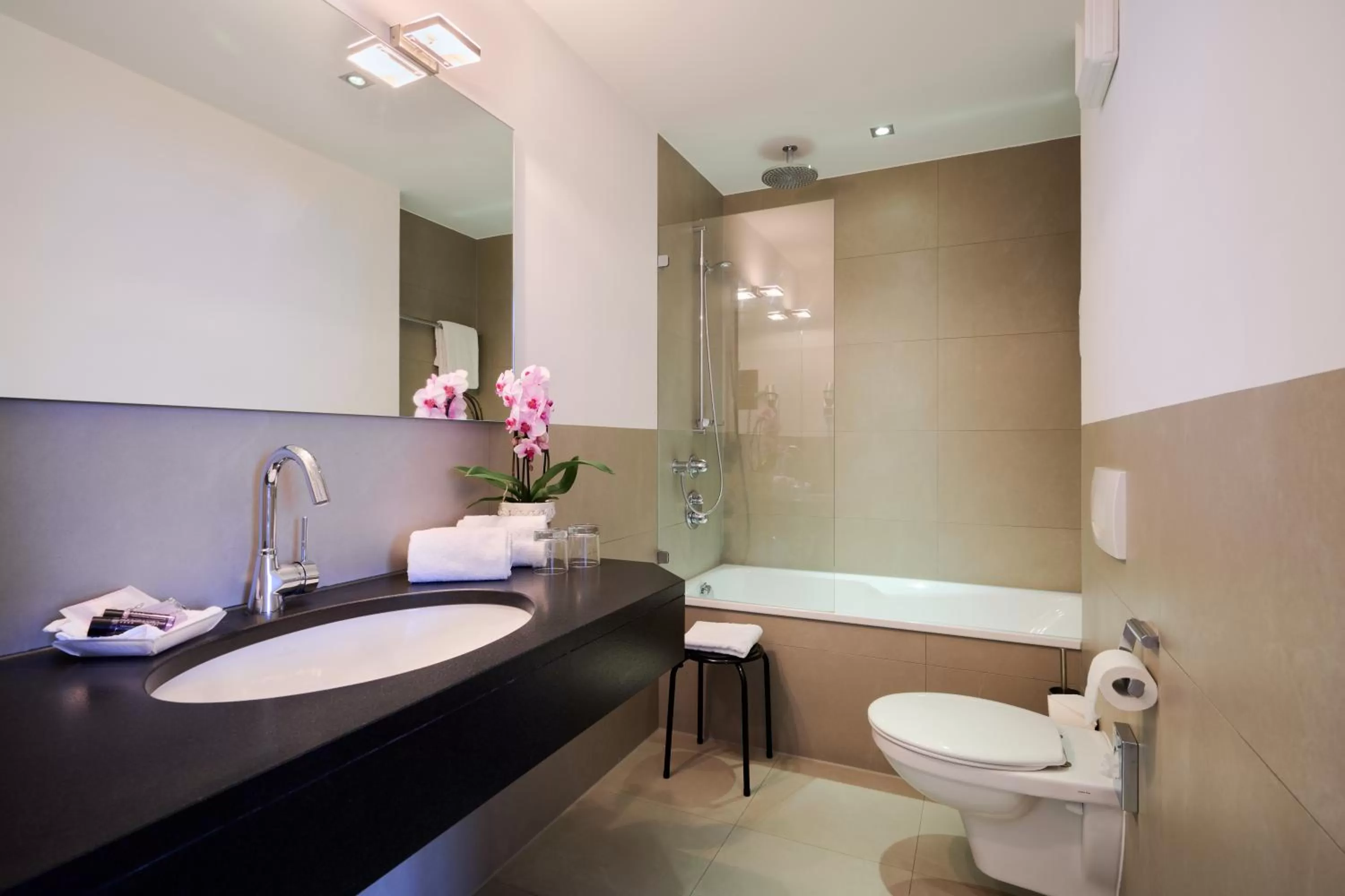 Bathroom in Hotel Lechnerhof Unterföhring