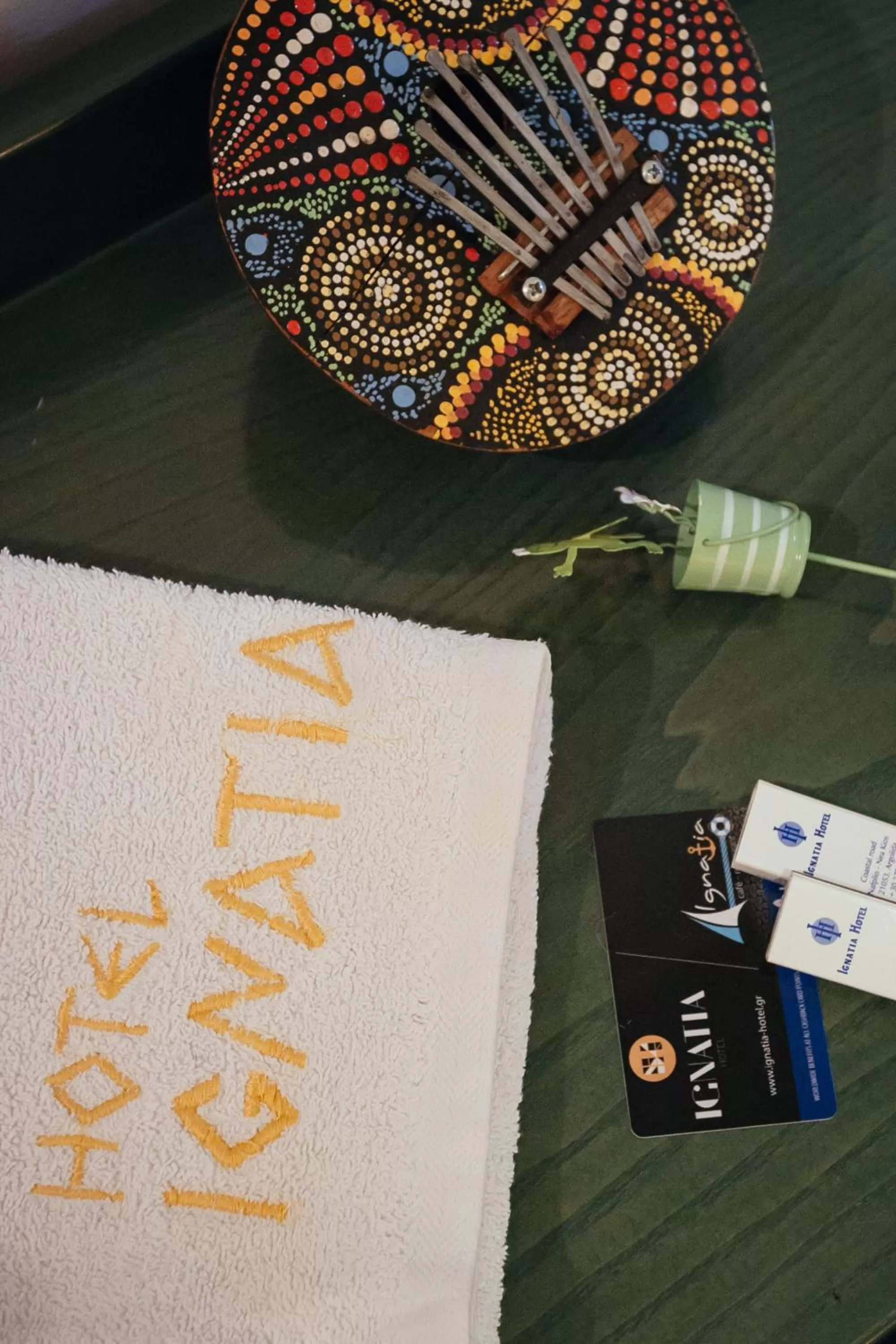 Decorative detail in Ignatia Hotel