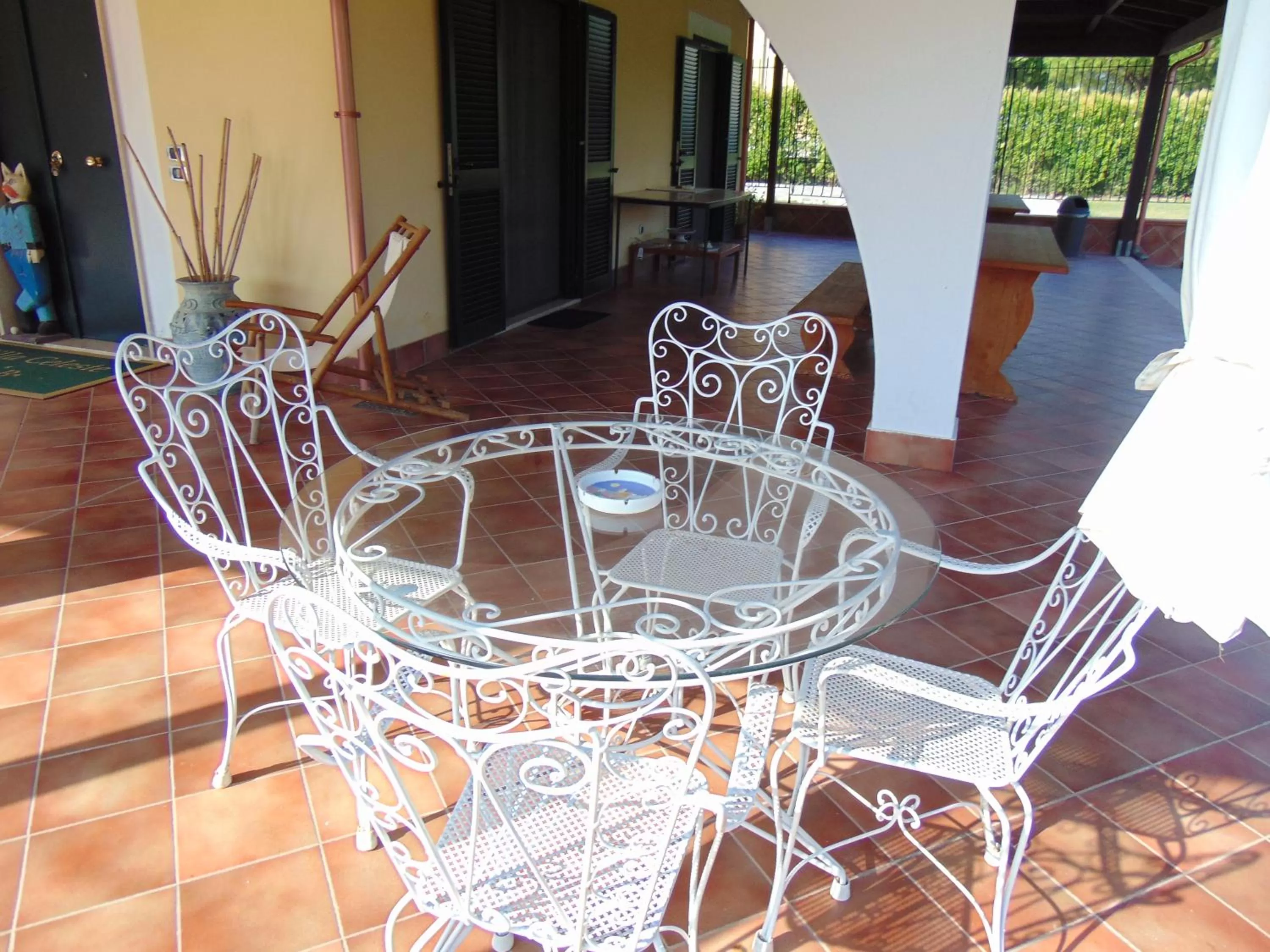 Garden in Villa Celeste B&B