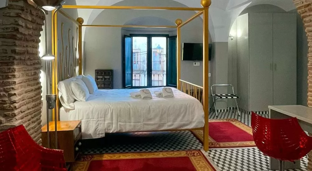 Bed in La Casa de Carlota