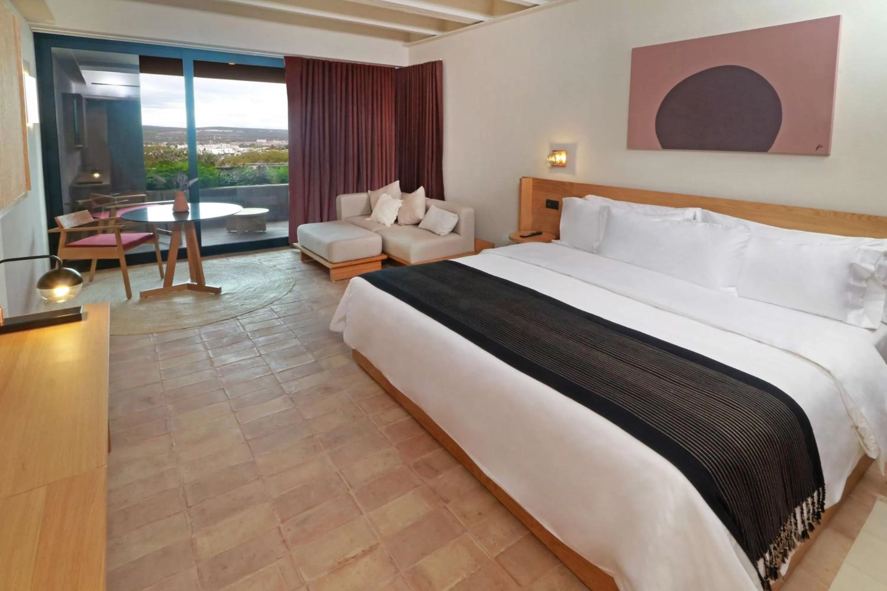 Living room, Bed in Albor San Miguel de Allende, Tapestry Collection by Hilton