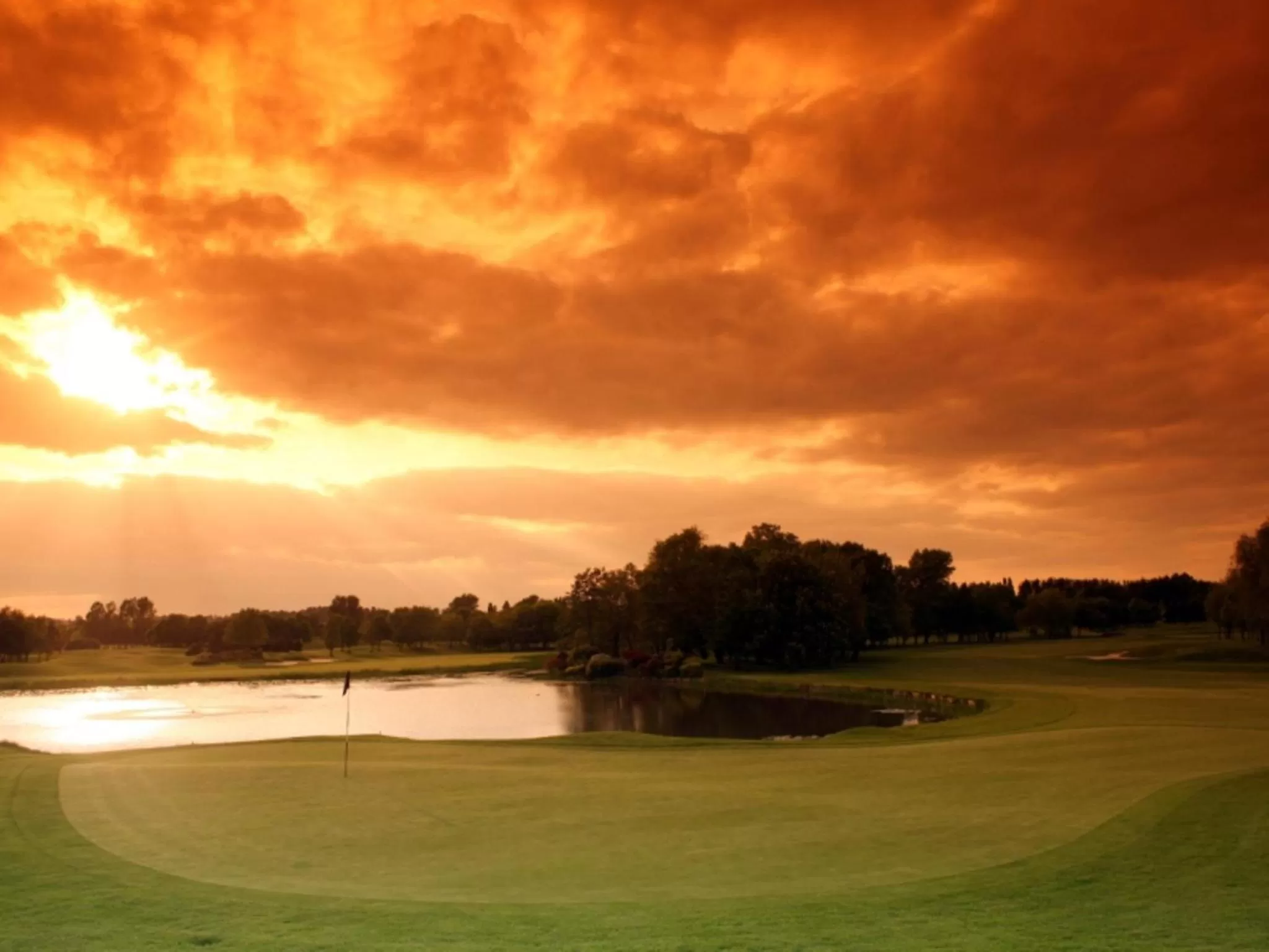 Golfcourse in The Belfry Hotel & Resort