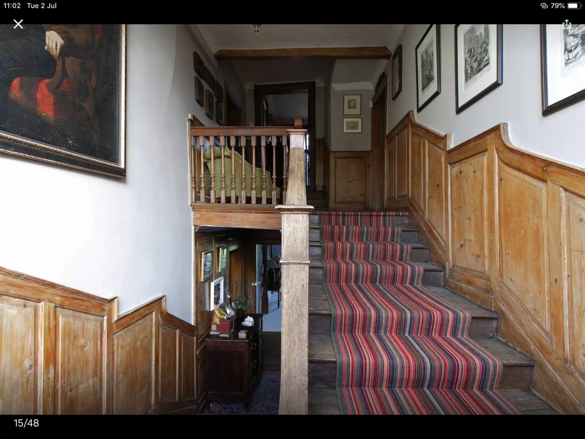Lobby or reception in B&B Harlington Manor