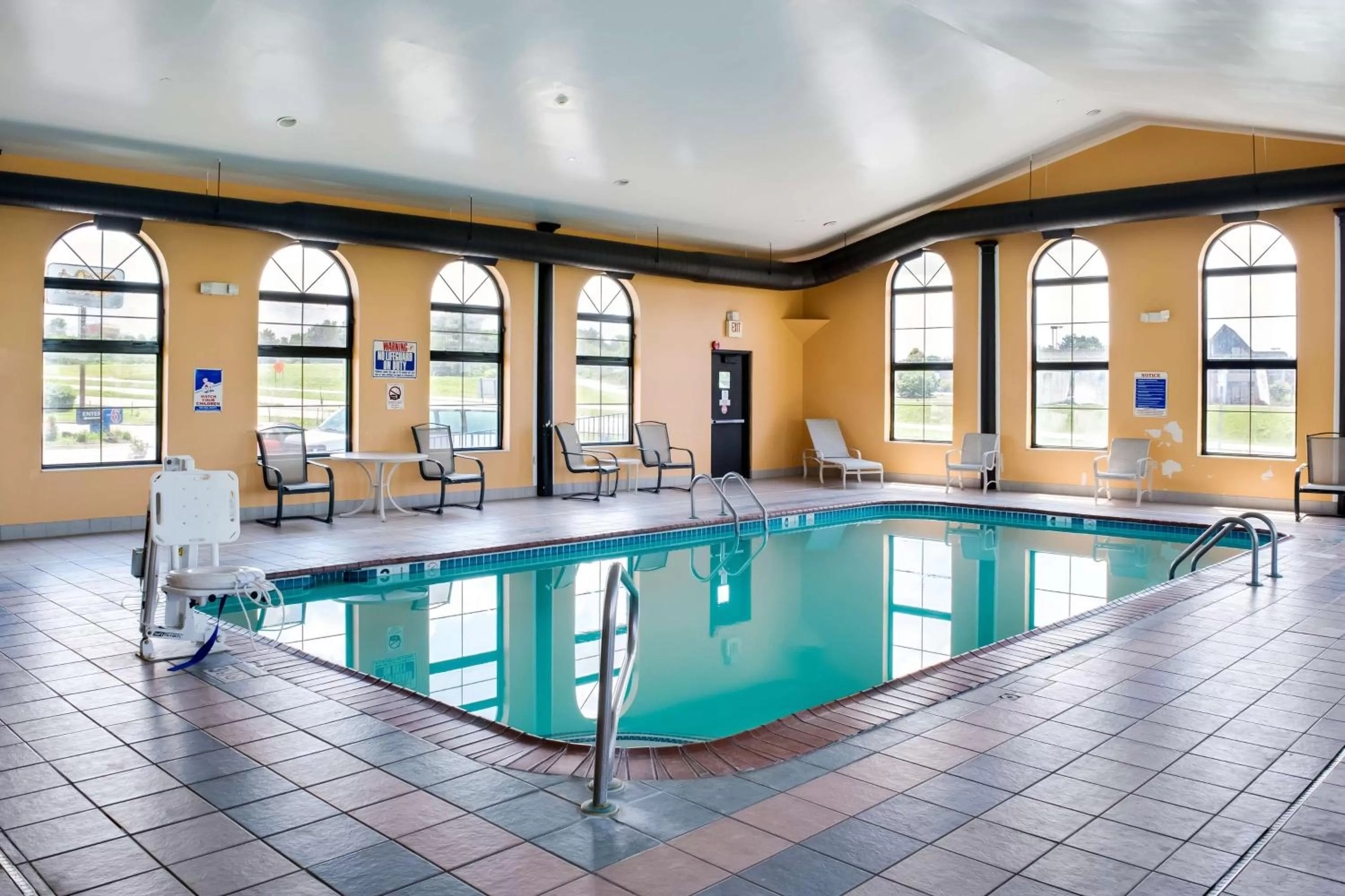 On site in Motel 6-Richmond, IN