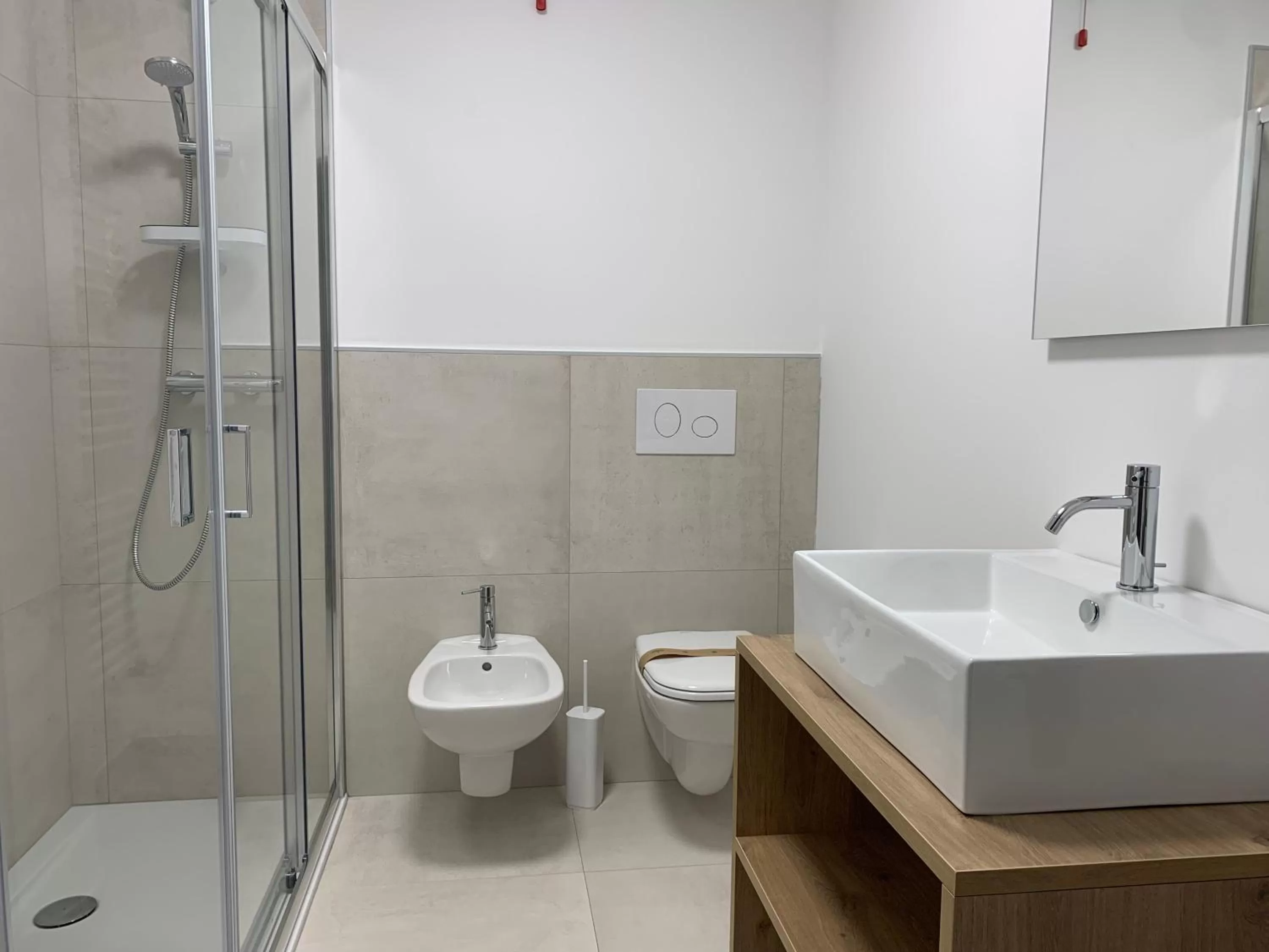 Shower in Aldeia Bianca Village