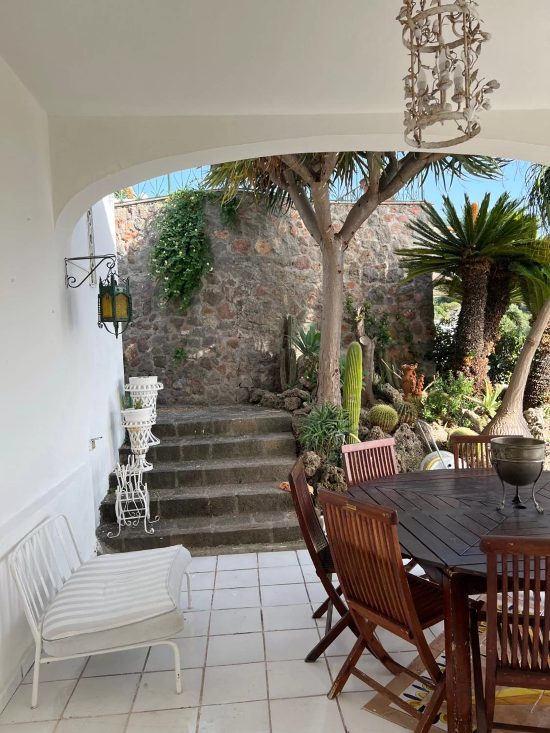 Inner courtyard view in Blu Panorama