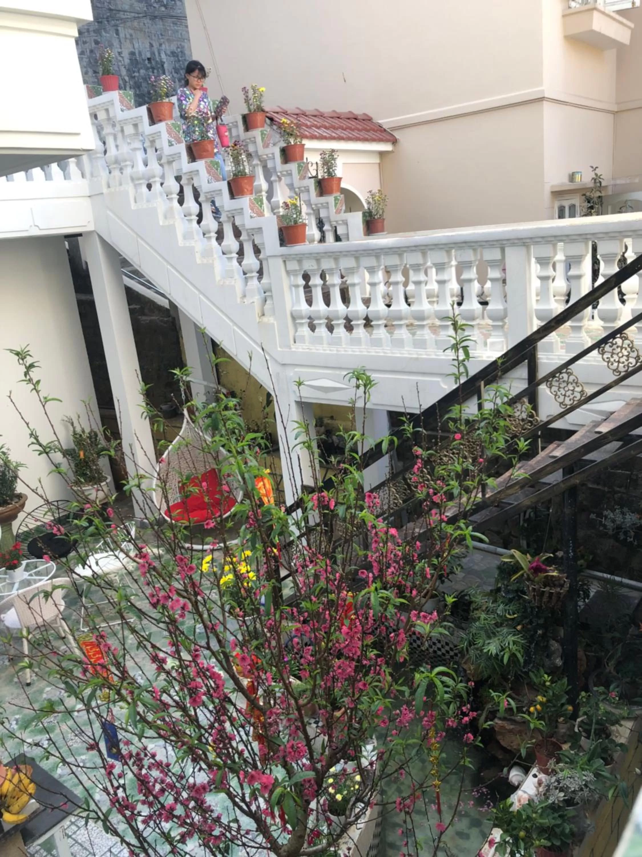 Balcony/Terrace in Villa - Hotel Nam Khang 2 Dalat