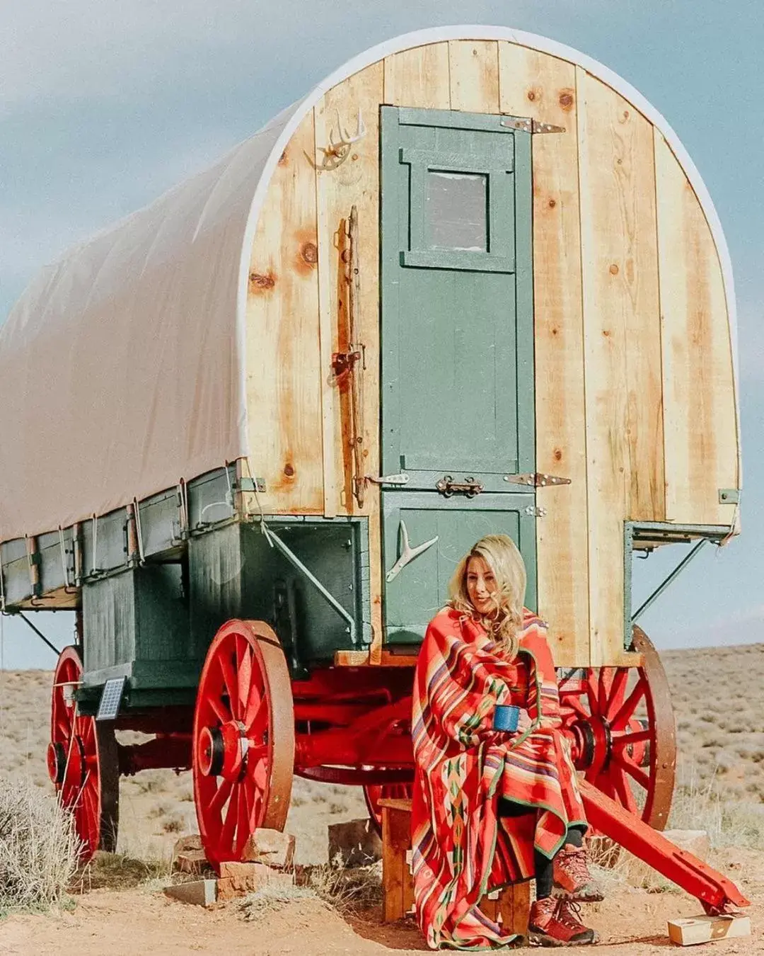 Sheep Wagon (2) in Shash Dine' EcoRetreat Sheep Wagon (2) in Shash Dine' EcoRetreat