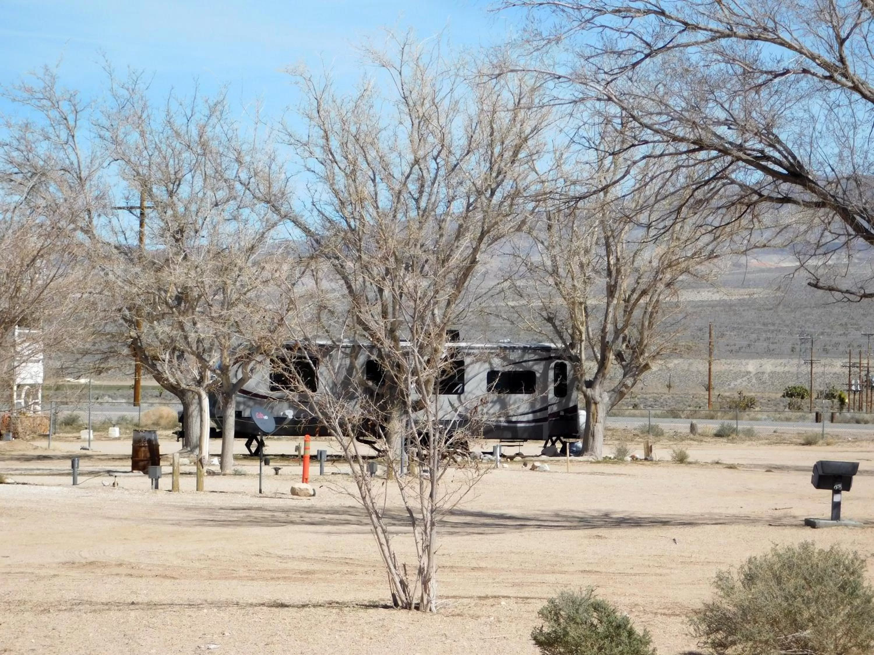 Property building in Olancha RV Park and Motel