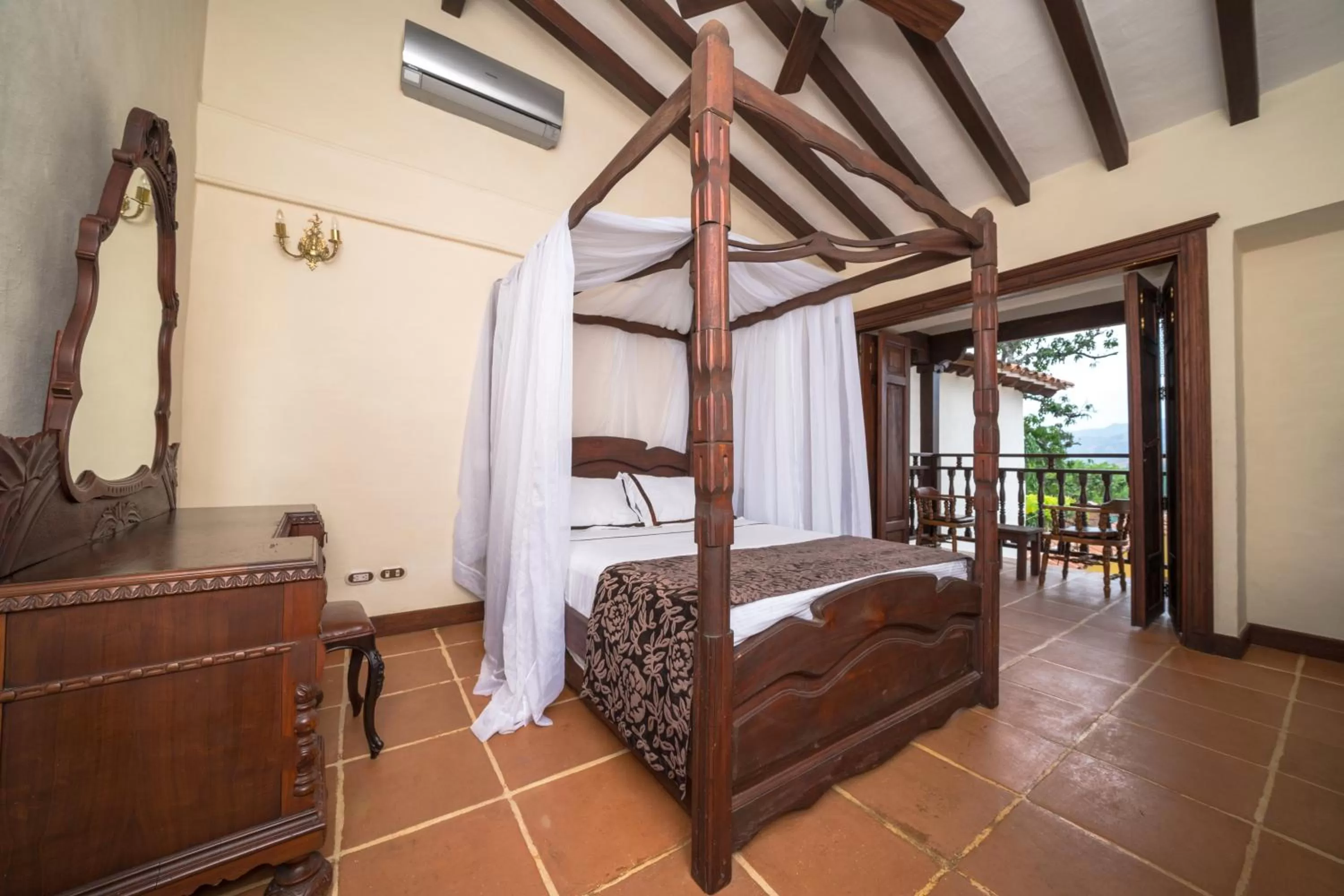 Photo of the whole room, Bed in Nueva Granada Hotel Colonial -Centro Histórico-