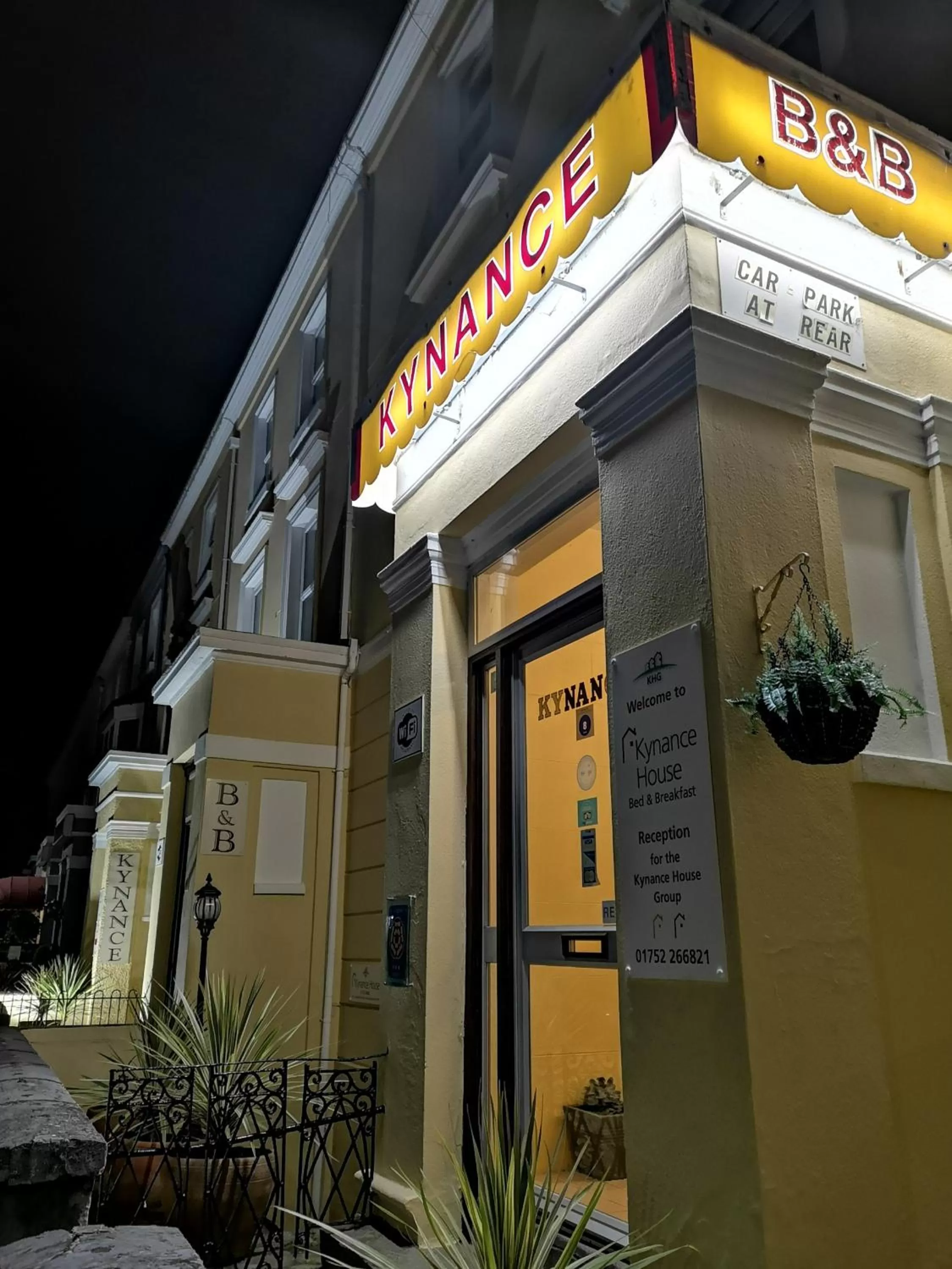 Property building in The Kynance House on Plymouth Hoe ,26 Ensuite Rooms