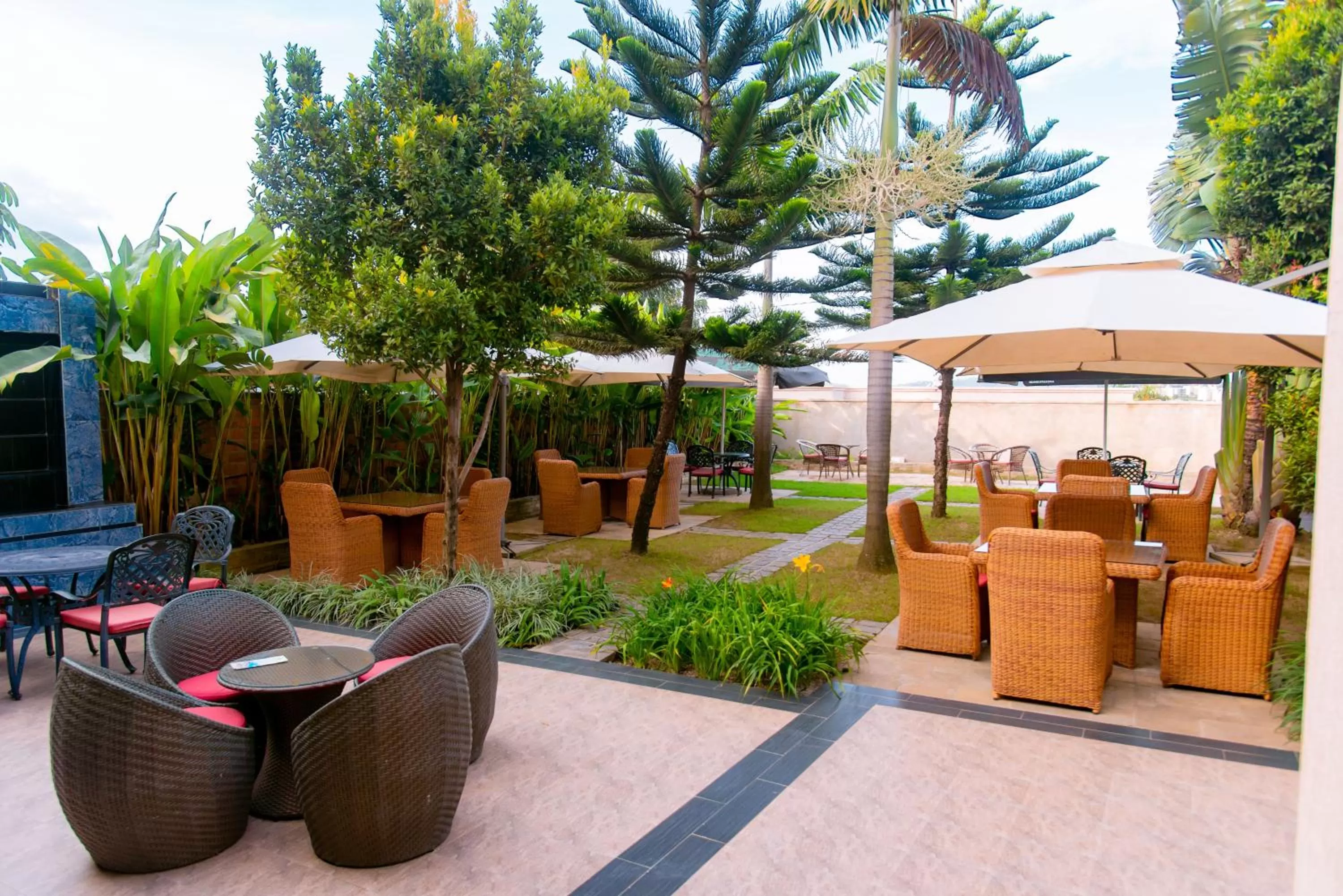 Garden view in Legend Boutique Hotel