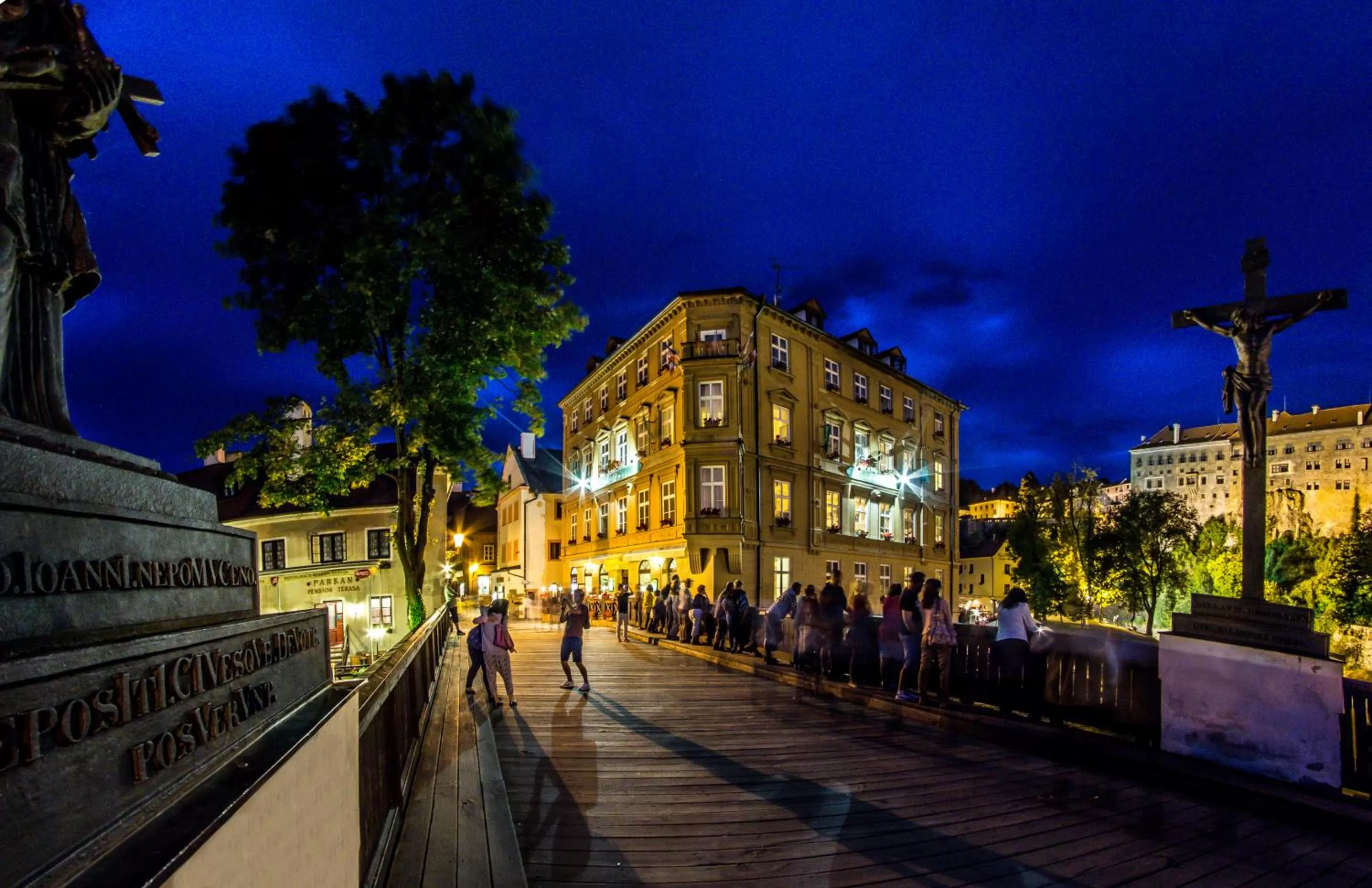Night in Hotel Dvorak Cesky Krumlov