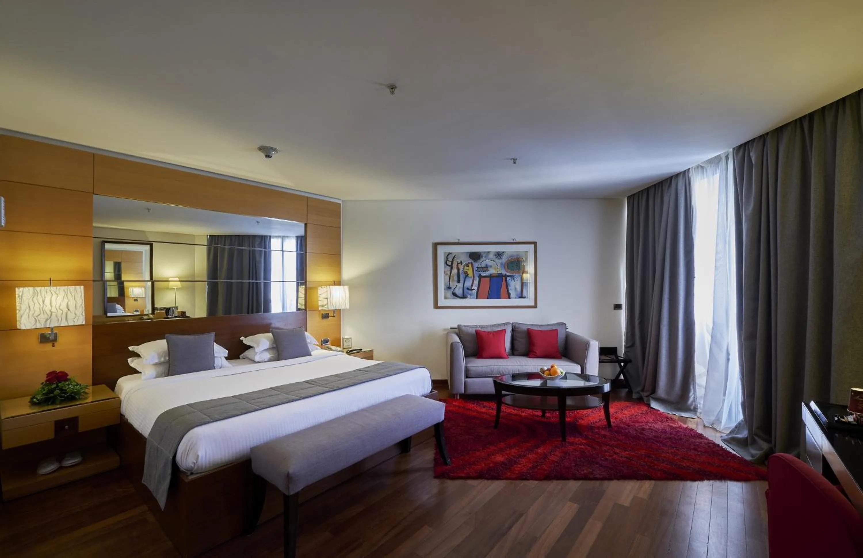 Bed in Coral Beach Hotel And Resort Beirut