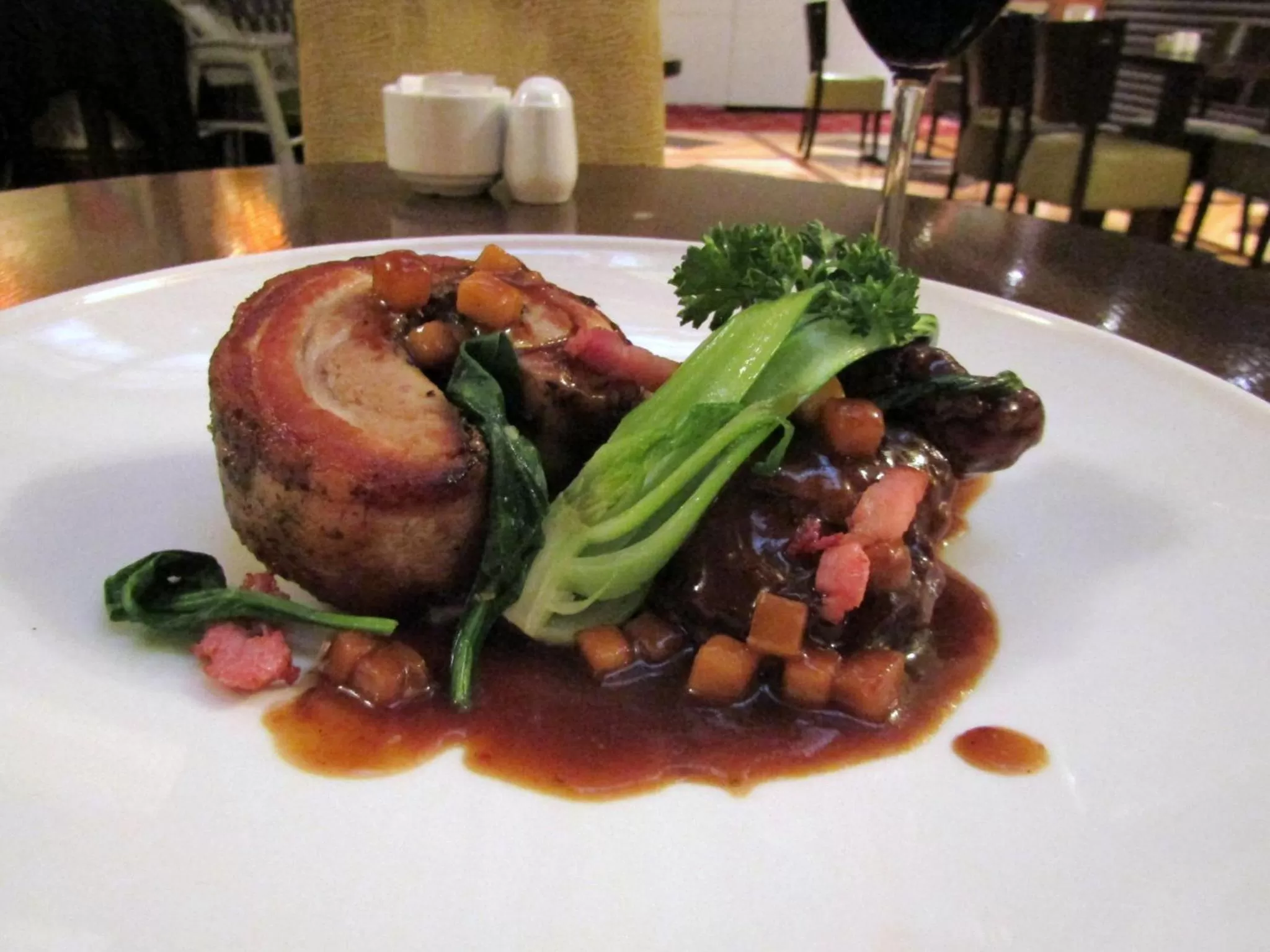 Food close-up in Darnley Lodge Hotel